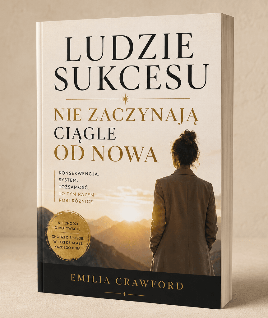 książka Ludzie Sukcesu Nie Zaczynają Ciągle Od Nowa - Emilia Crawford
