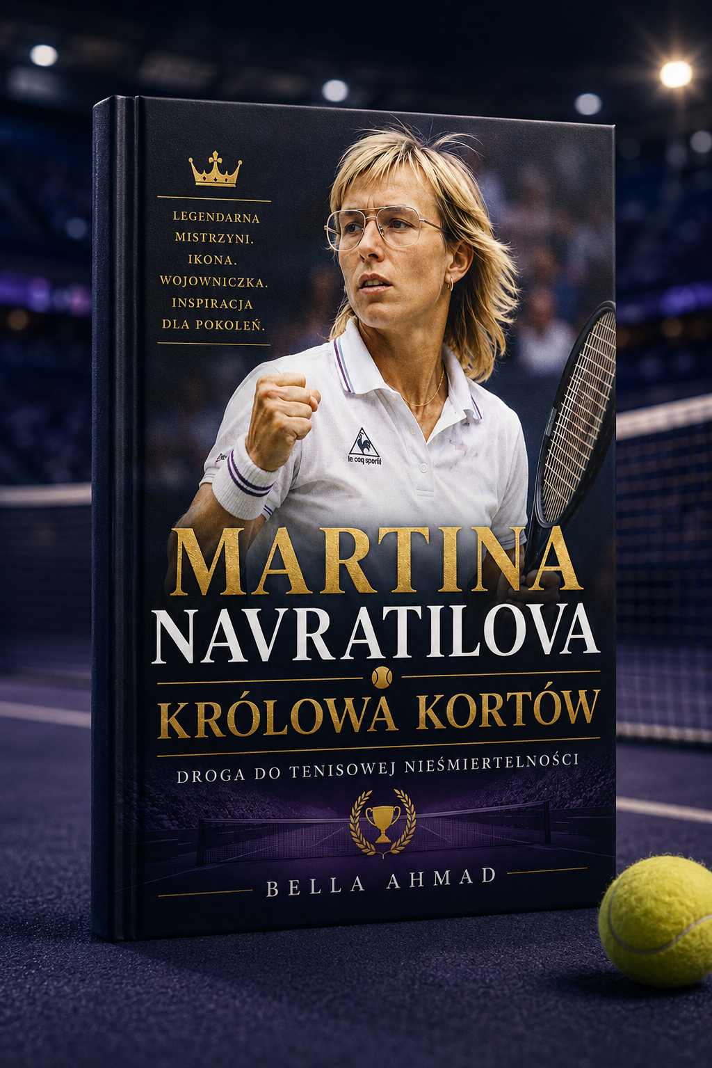 książka Martina Navratilova. Królowa Kortów - Bella Ahmad