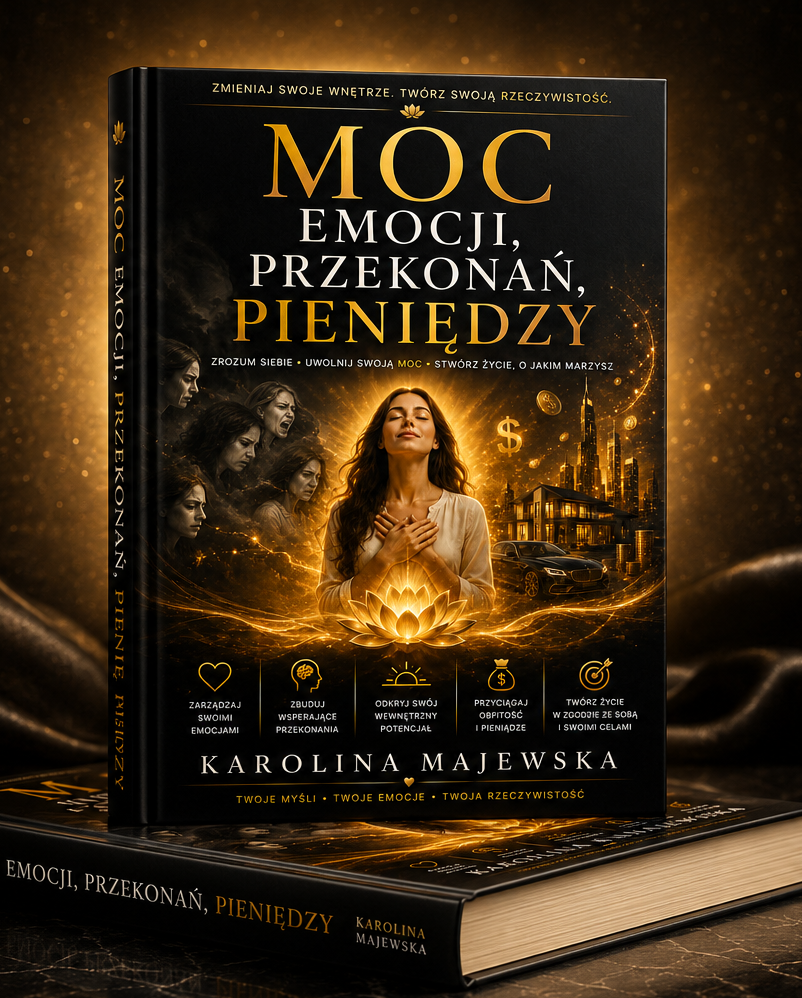 książka Moc emocji, przekonań, pieniędzy – Karolina Majewska