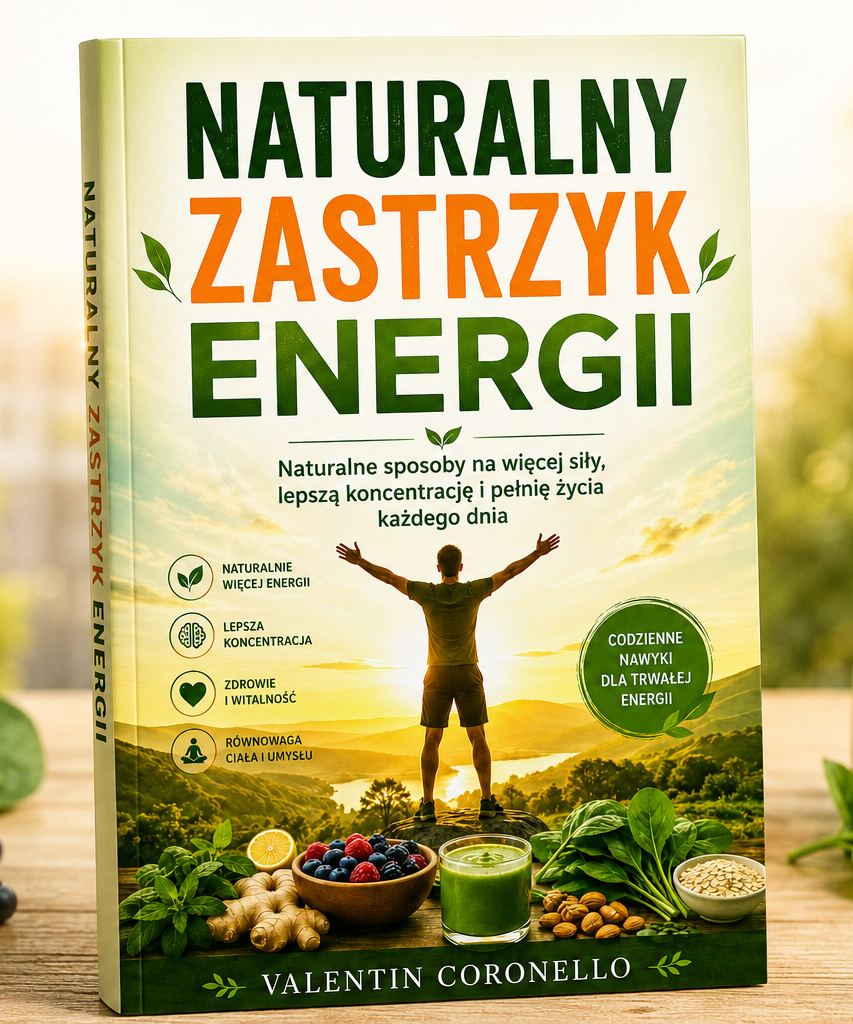 książka Naturalny Zastrzyk Energii - Valentin Coronello
