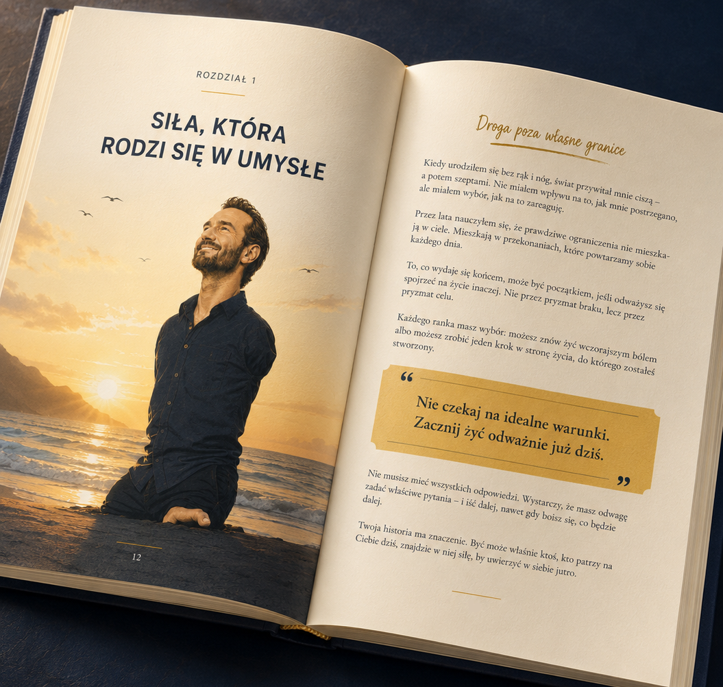 Nick Vujicic. Człowiek, Który Pokonał Własne Granice - Adam Sanders