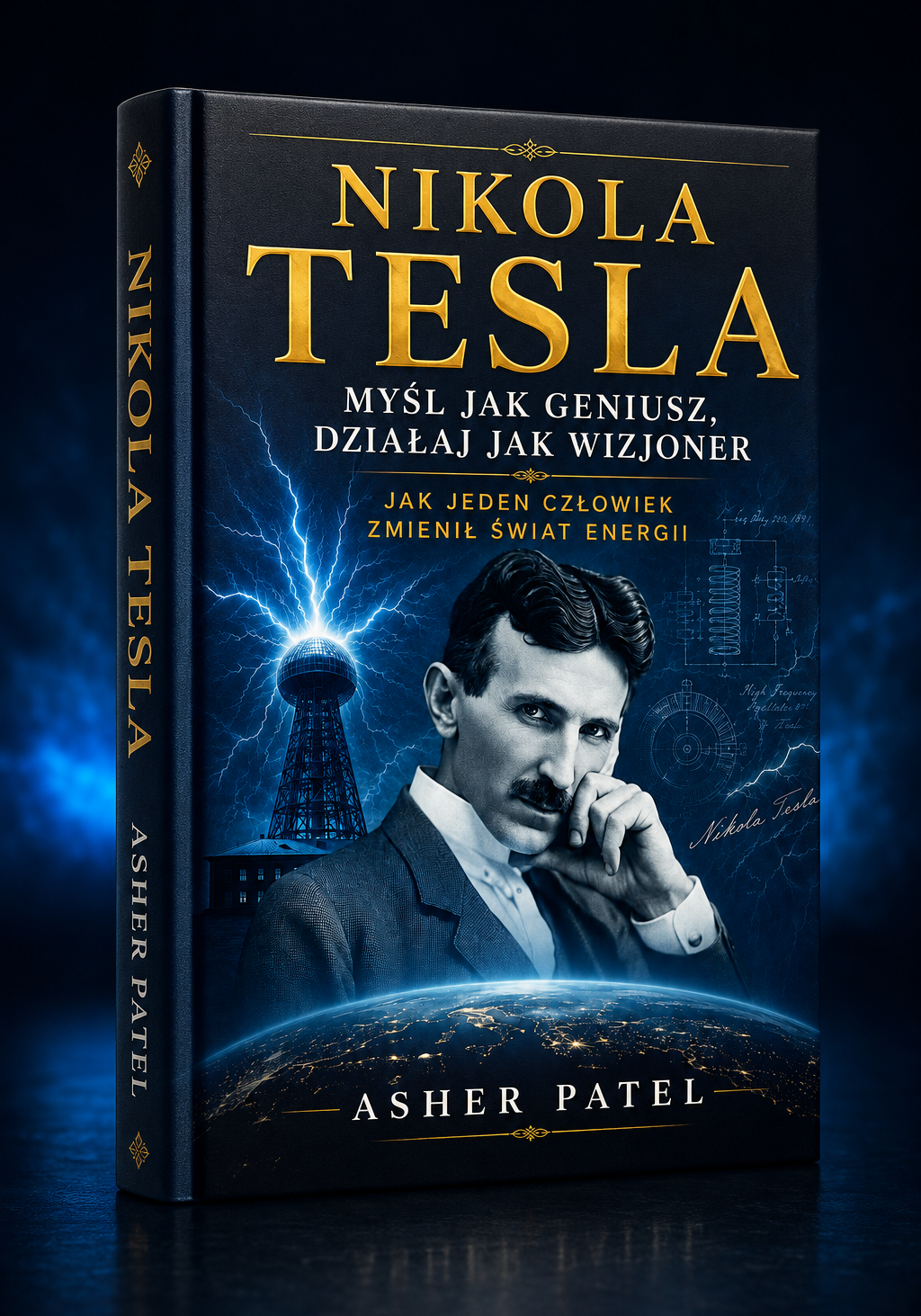 książka Nikola Tesla. Myśl Jak Geniusz, Działaj Jak Wizjoner - Asher Patel