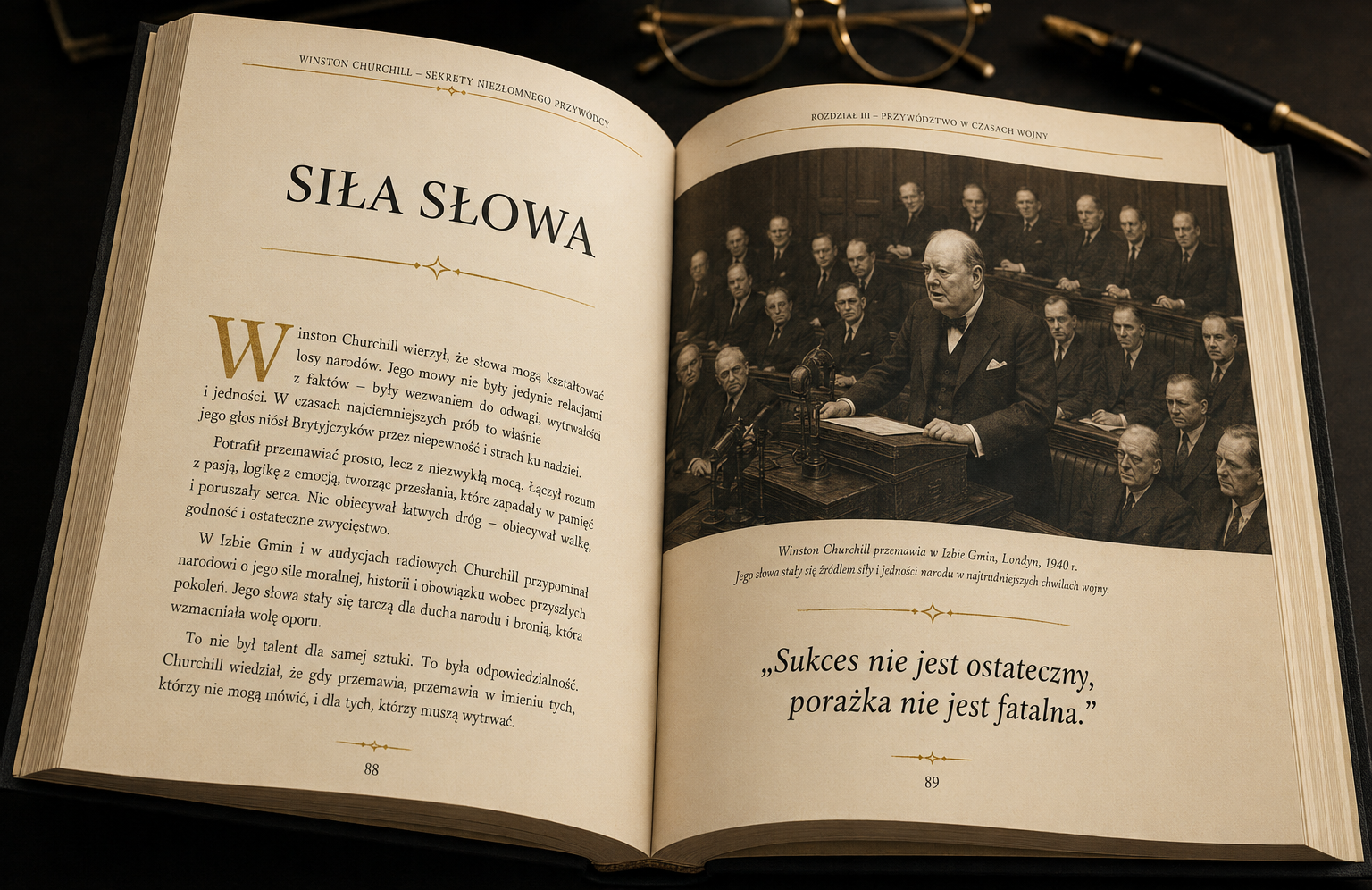 książka Winston Churchill. Sekrety Niezłomnego Przywódcy - Dennis Rivera