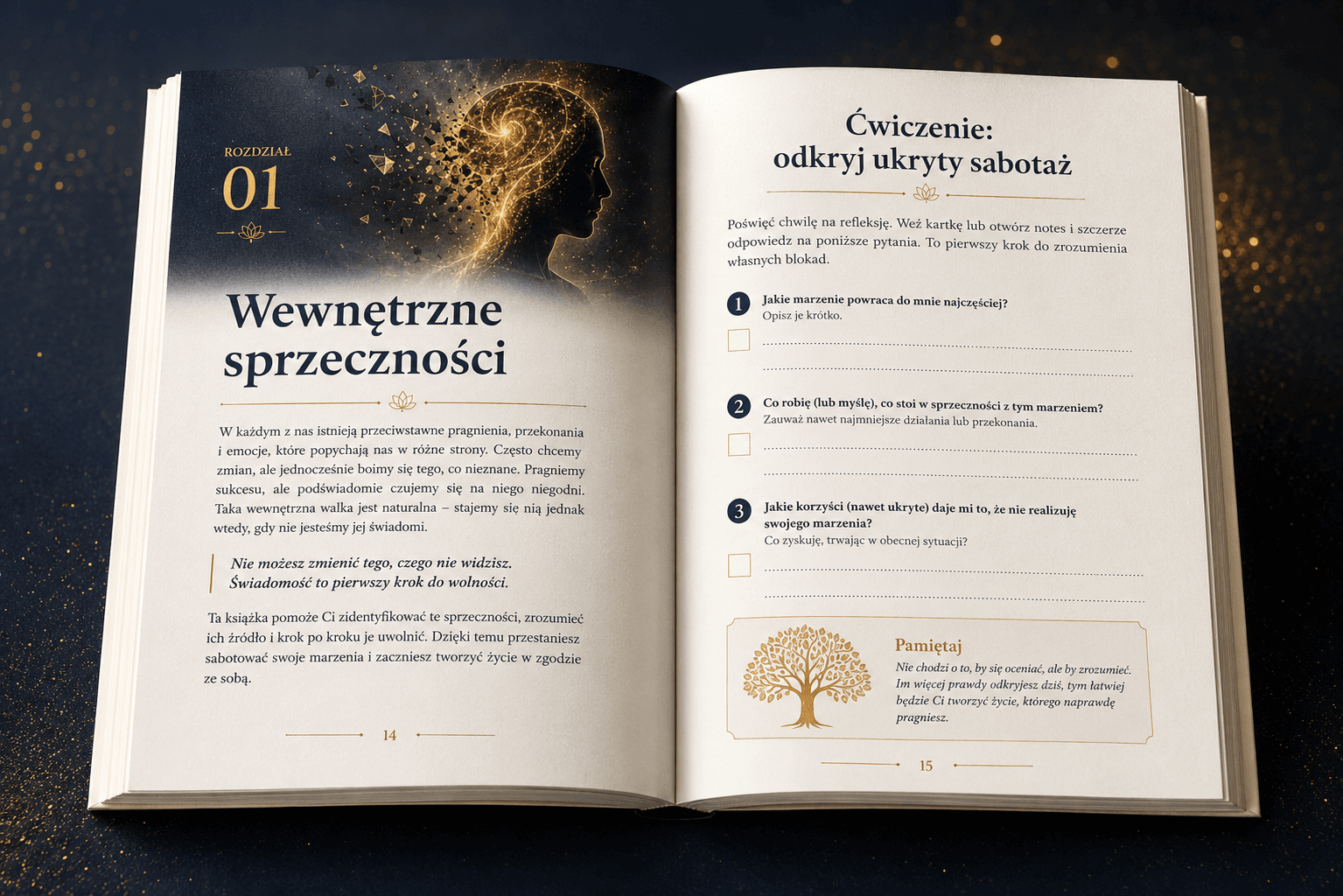 książka Ukryty Sabotaż Podświadomości - Green Wood