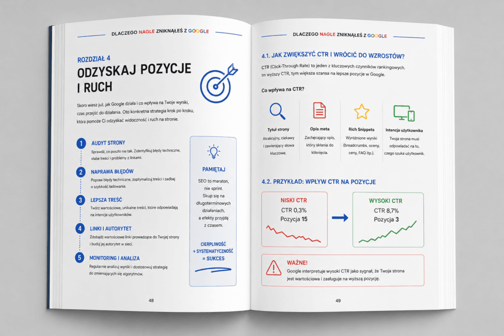 książka 3<div id="crumbs" class="breadcrumbs-bmecp crumbs"><a href="https://prawdziwy-sukces.pl/">Prawdziwy Sukces</a> <span class="breadcrumb-sep">></span> <a href="https://prawdziwy-sukces.pl//ksiazka/">Produkt</a> <span class="breadcrumb-sep">></span> <span class="current">Dlaczego Nagle Zniknąłeś z Google – Ada Lunde</span></div>