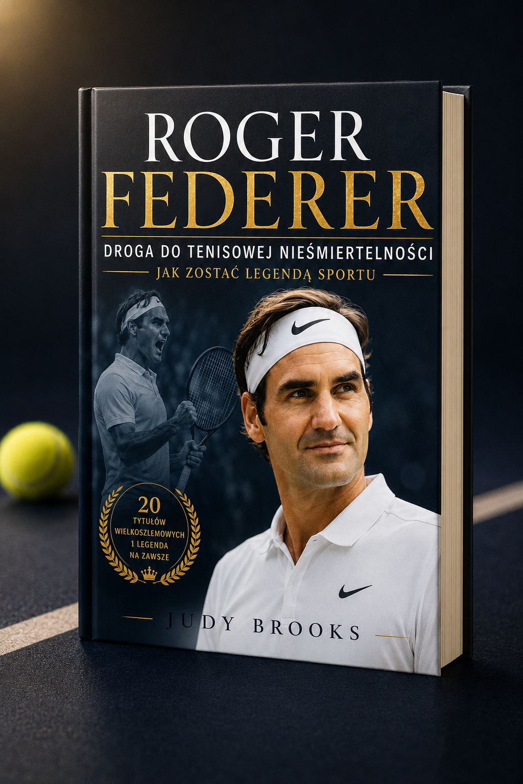 Roger Federer. Droga do Tenisowej Nieśmiertelności - Judy Brooks