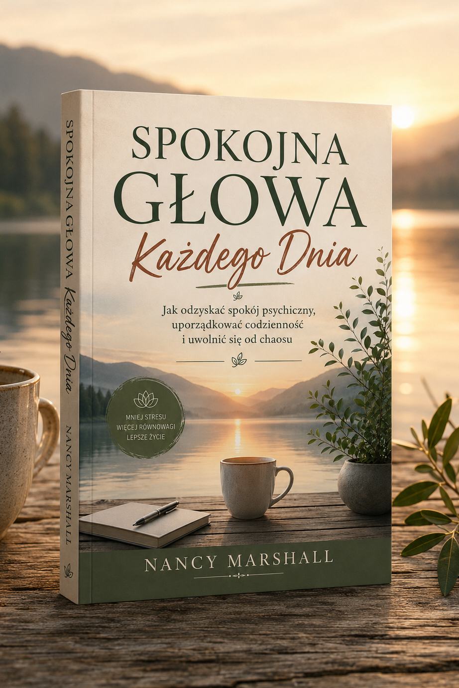 książka Spokojna Głowa Każdego Dnia - Nancy Marshall