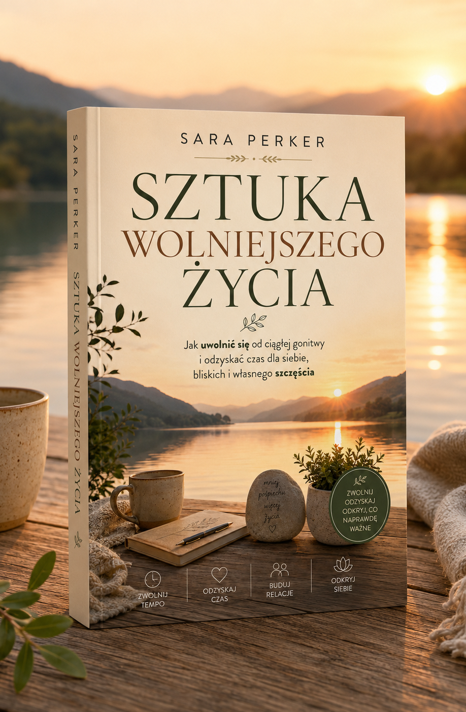 książka Sztuka Wolniejszego Życia - Sara Perker