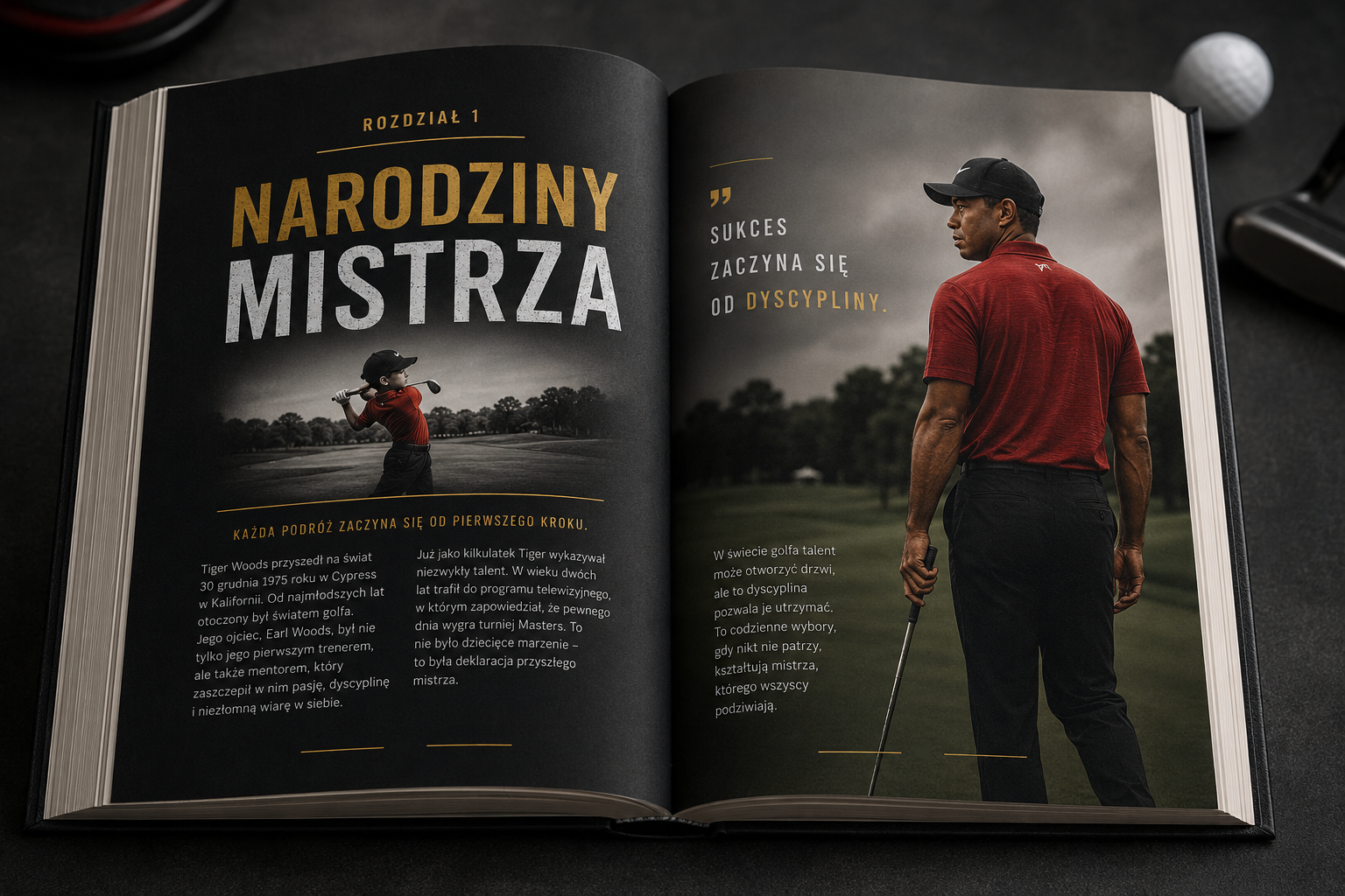 Tiger Woods. Droga na Szczyt Światowego Golfa - Gino Rivi