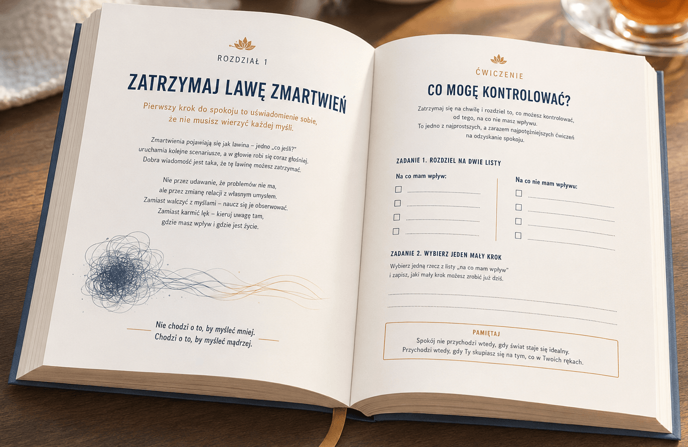 książka Sztuka Niezamartwiania się - Ksawery Kaczmarczyk