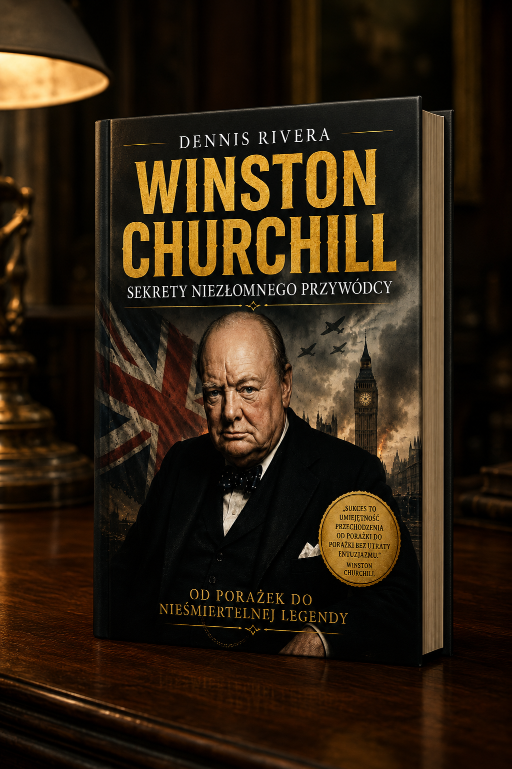 książka Winston Churchill. Sekrety Niezłomnego Przywódcy - Dennis Rivera