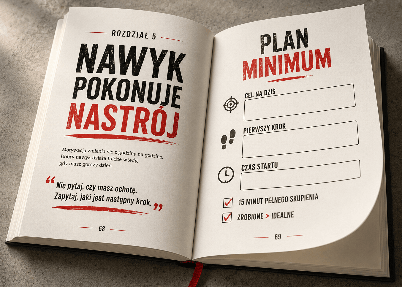 książka Motywacja To Mit - Fryderyk Hassan
