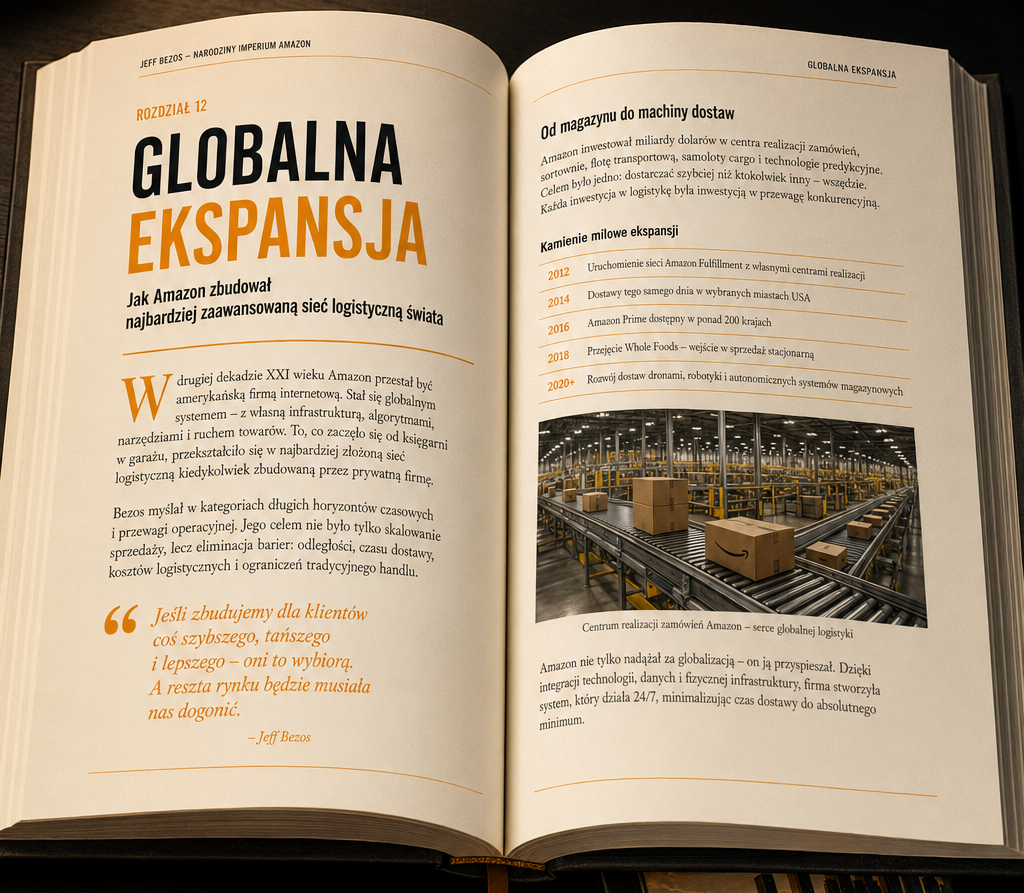 książka Jeff Bezos. Narodziny Imperium Amazon - Richard Wright