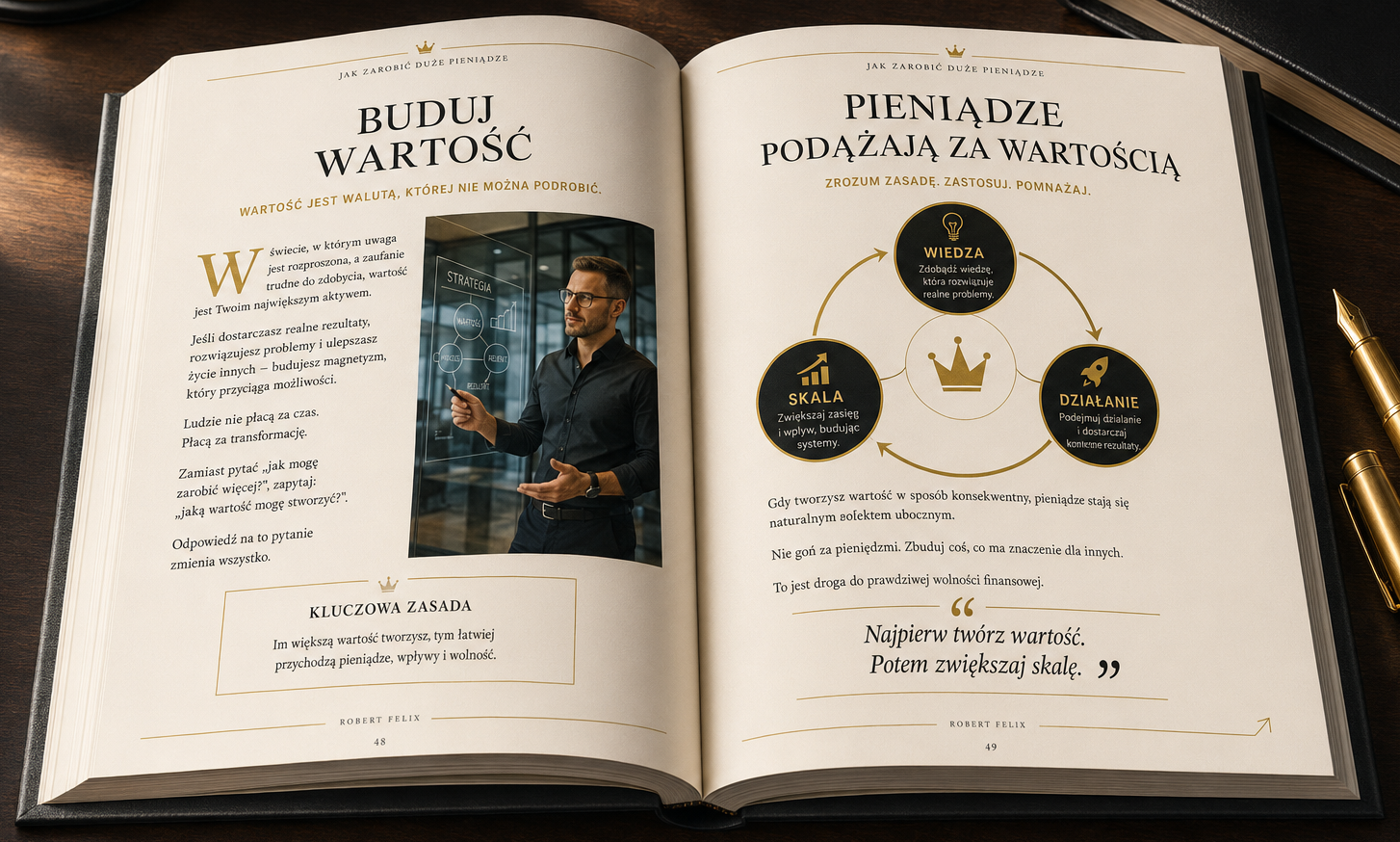 Jak zarobić duże pieniądze – Robert Felix