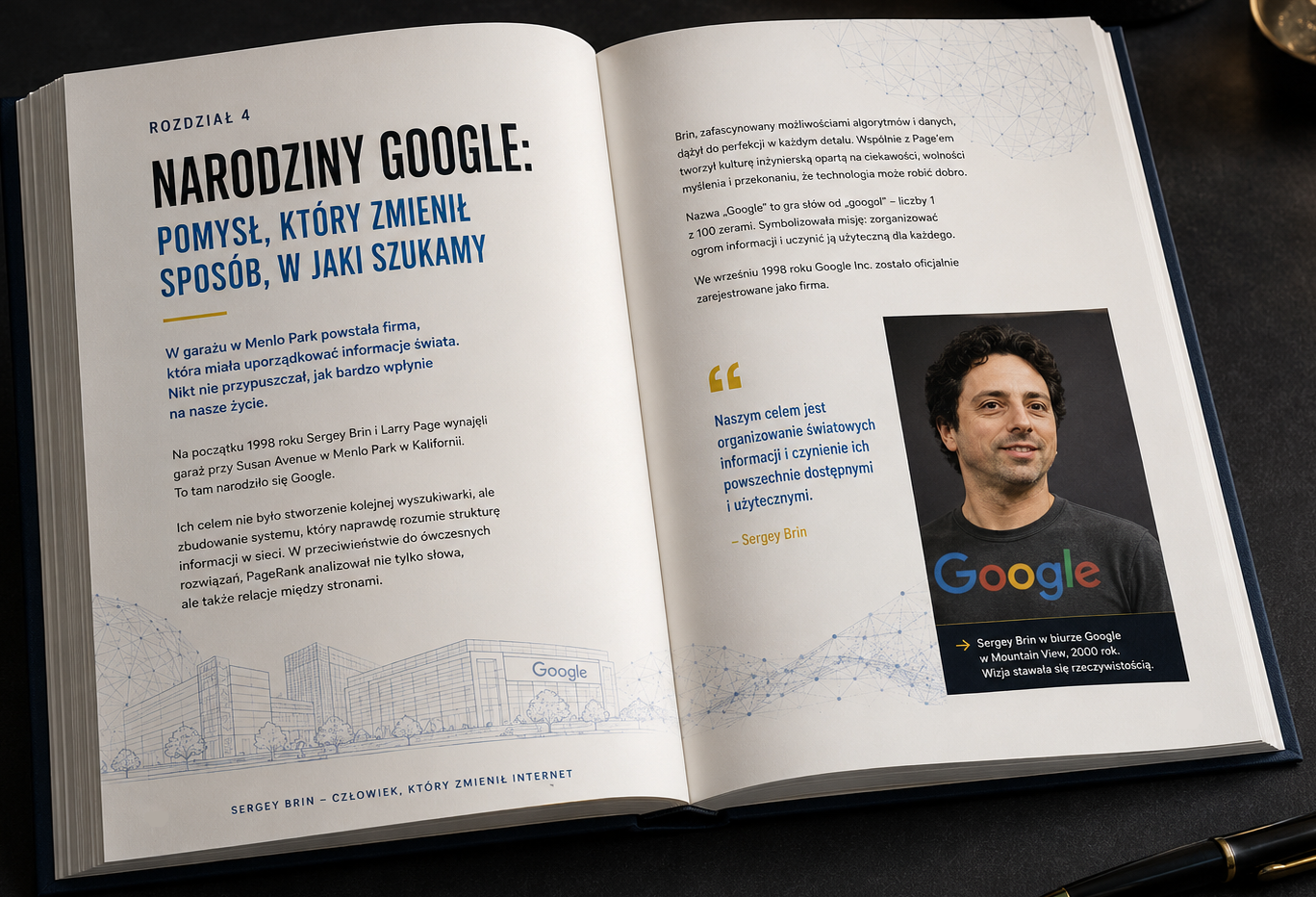 Sergey Brin: Człowiek Który Zmienił Internet - Norman Parke