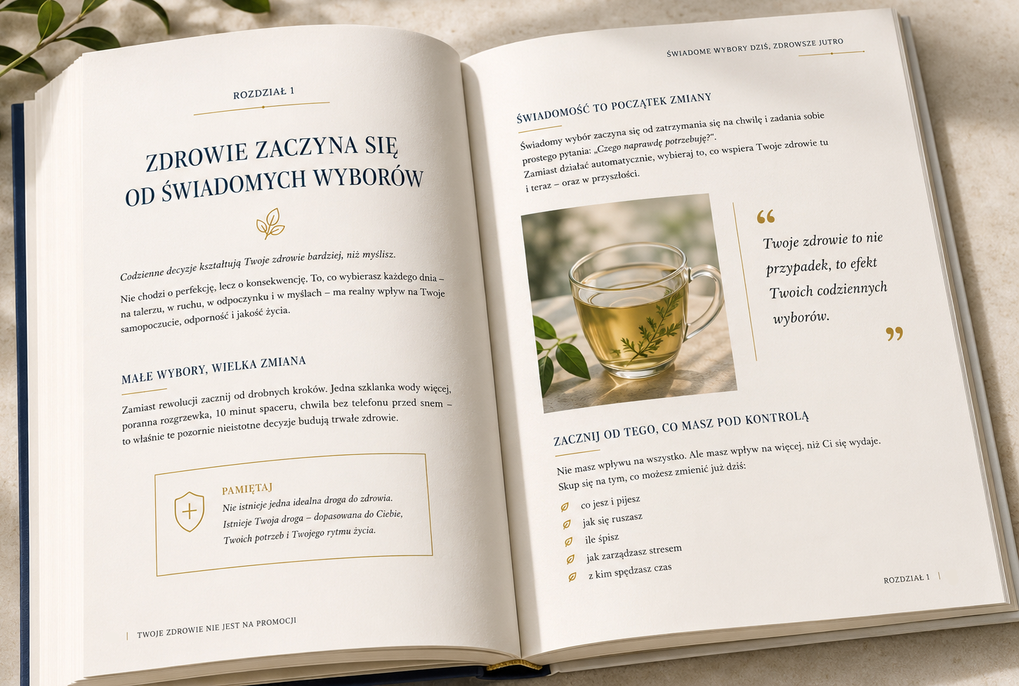 książka Twoje zdrowie nie jest na promocji – Dr. N. Med. Aleksander Wysocki
