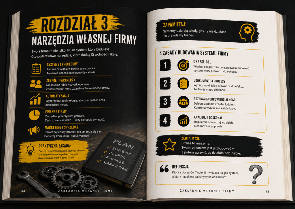 książka 4<div id="crumbs" class="breadcrumbs-bmecp crumbs"><a href="https://prawdziwy-sukces.pl/">Prawdziwy Sukces</a> <span class="breadcrumb-sep">></span> <a href="https://prawdziwy-sukces.pl//ksiazka/">Produkt</a> <span class="breadcrumb-sep">></span> <span class="current">Zakładnik Własnej Firmy – Olga Tkaczenko</span></div>