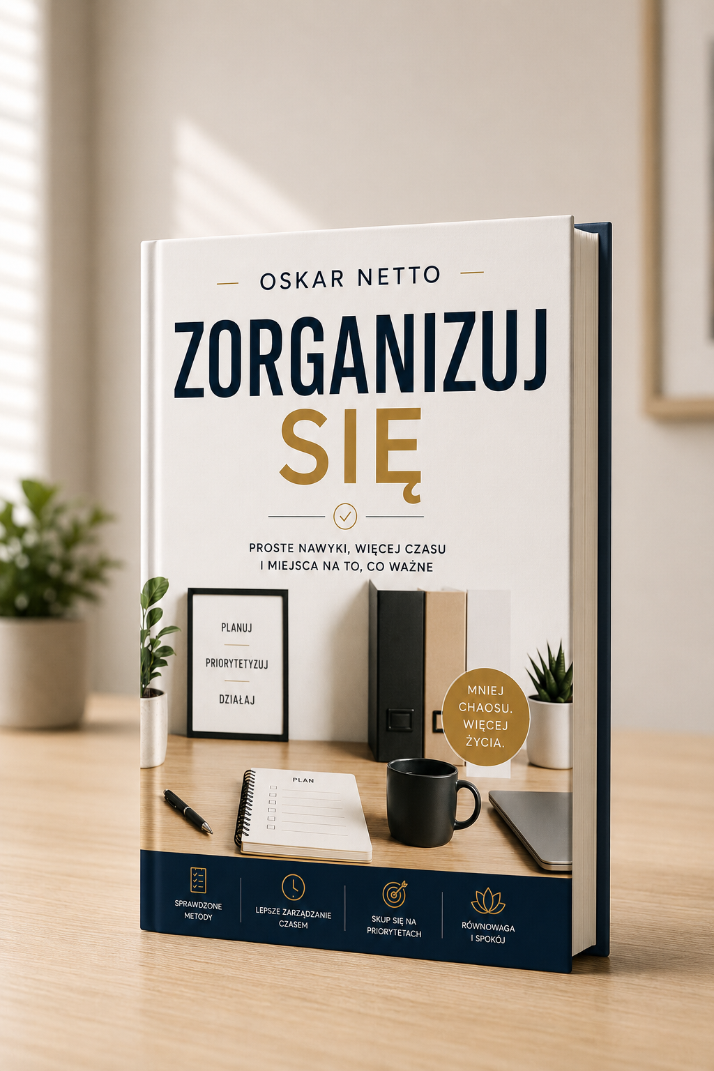 książka Zorganizuj się – Oskar Netto