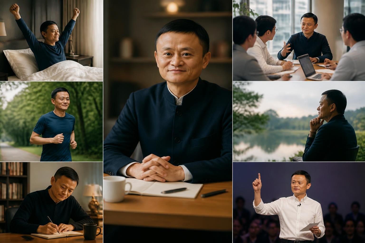 Jak wygląda dzień pracy Jack Ma?