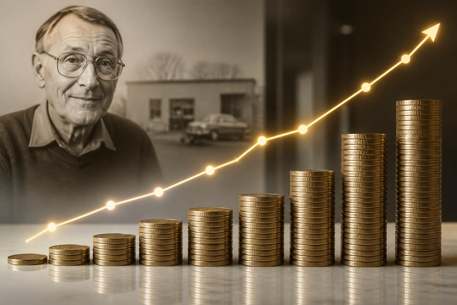 Jak zmieniał się majątek Ingvara Kamprada na przestrzeni lat?