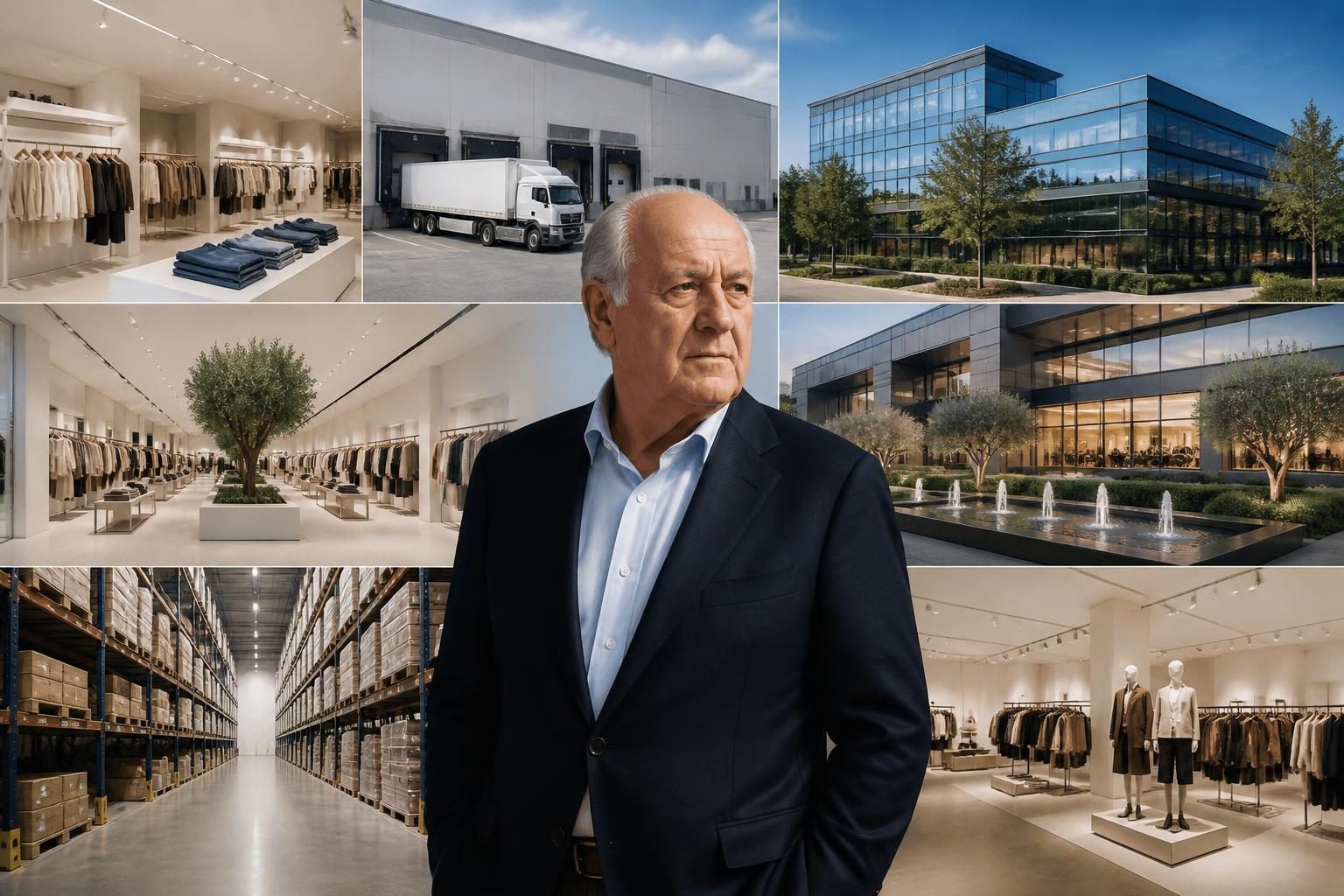 Jakie firmy posiada obecnie Amancio Ortega?