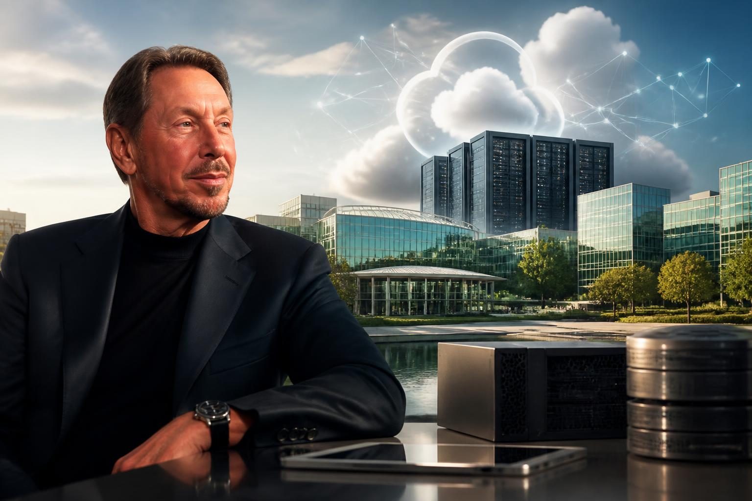 Jakie firmy posiada obecnie Larry Ellison?