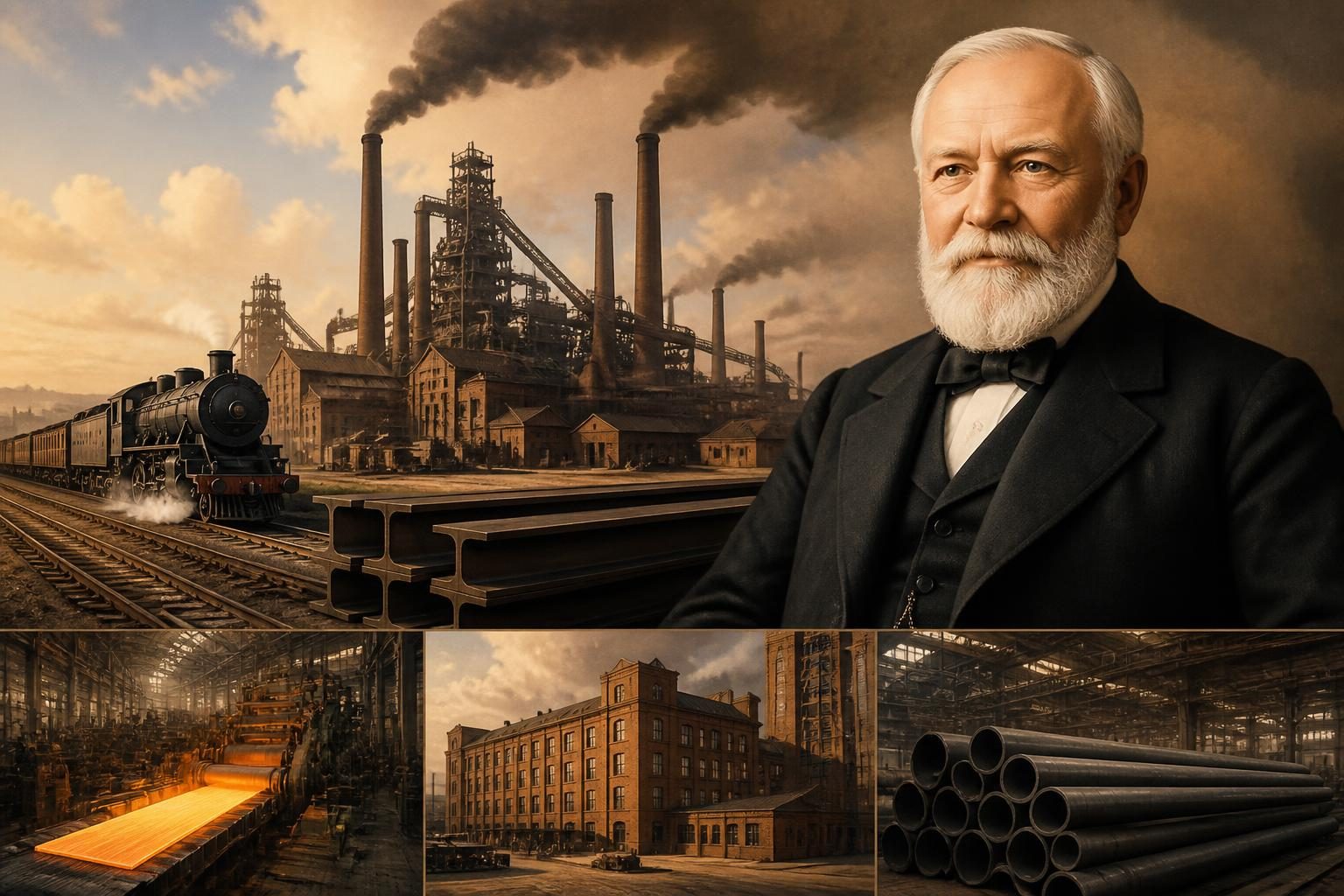 Jakie firmy posiadał Andrew Carnegie?