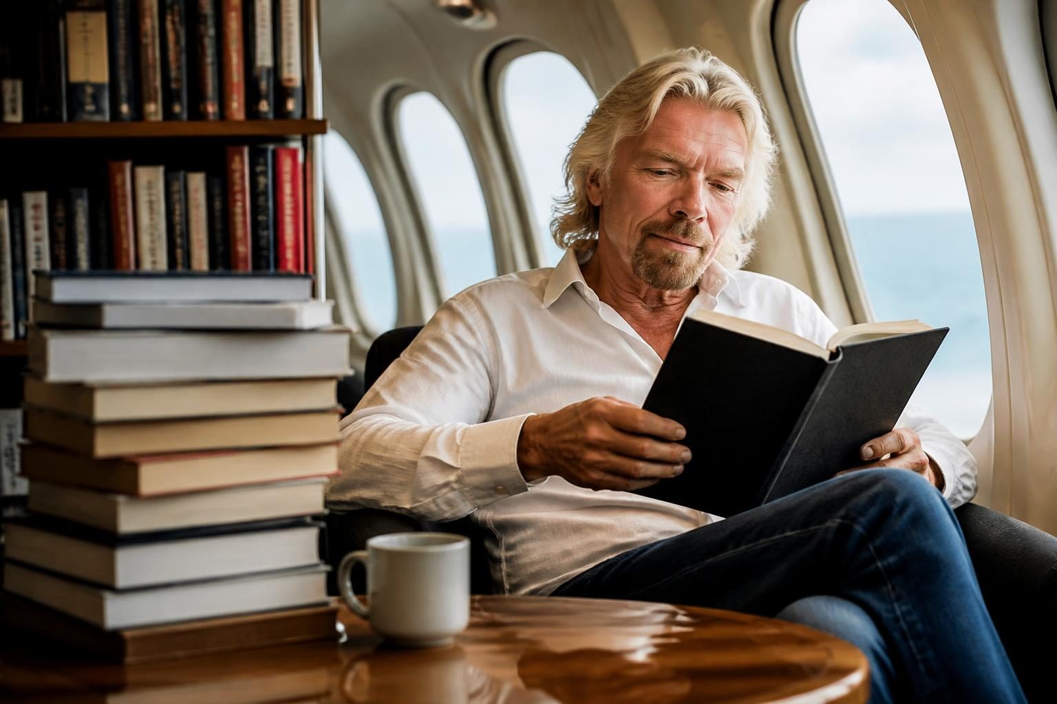 Jakie książki czytał Richard Branson?