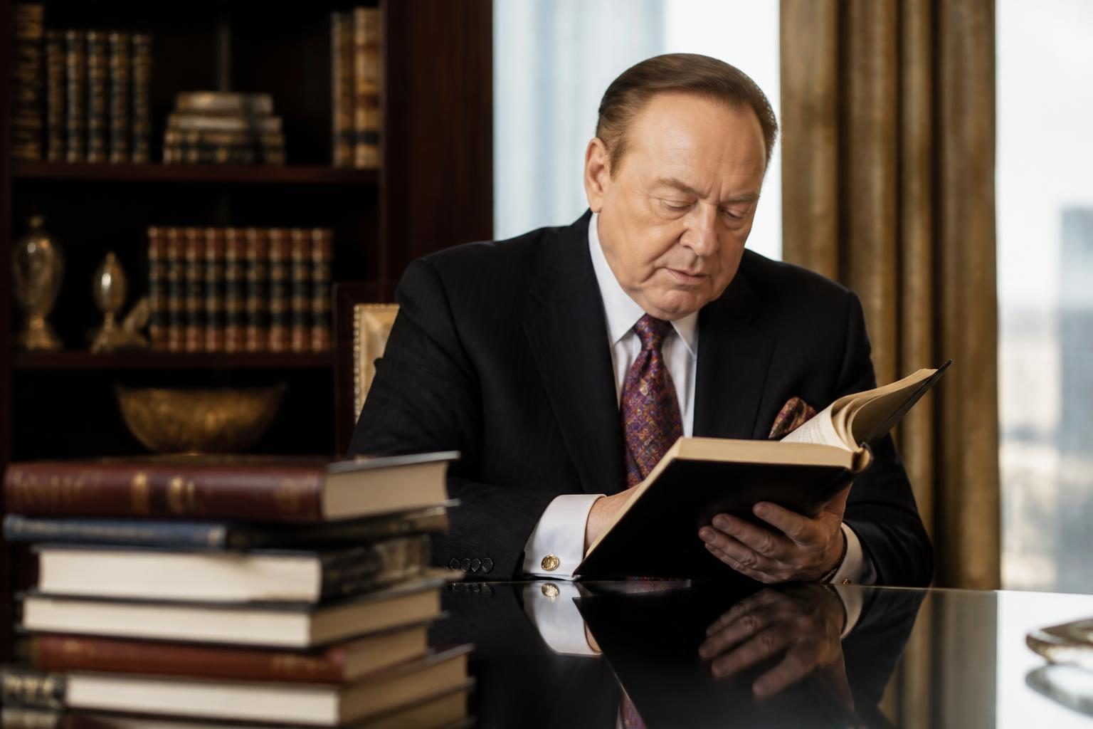 Jakie książki czytał Sheldon Adelson?