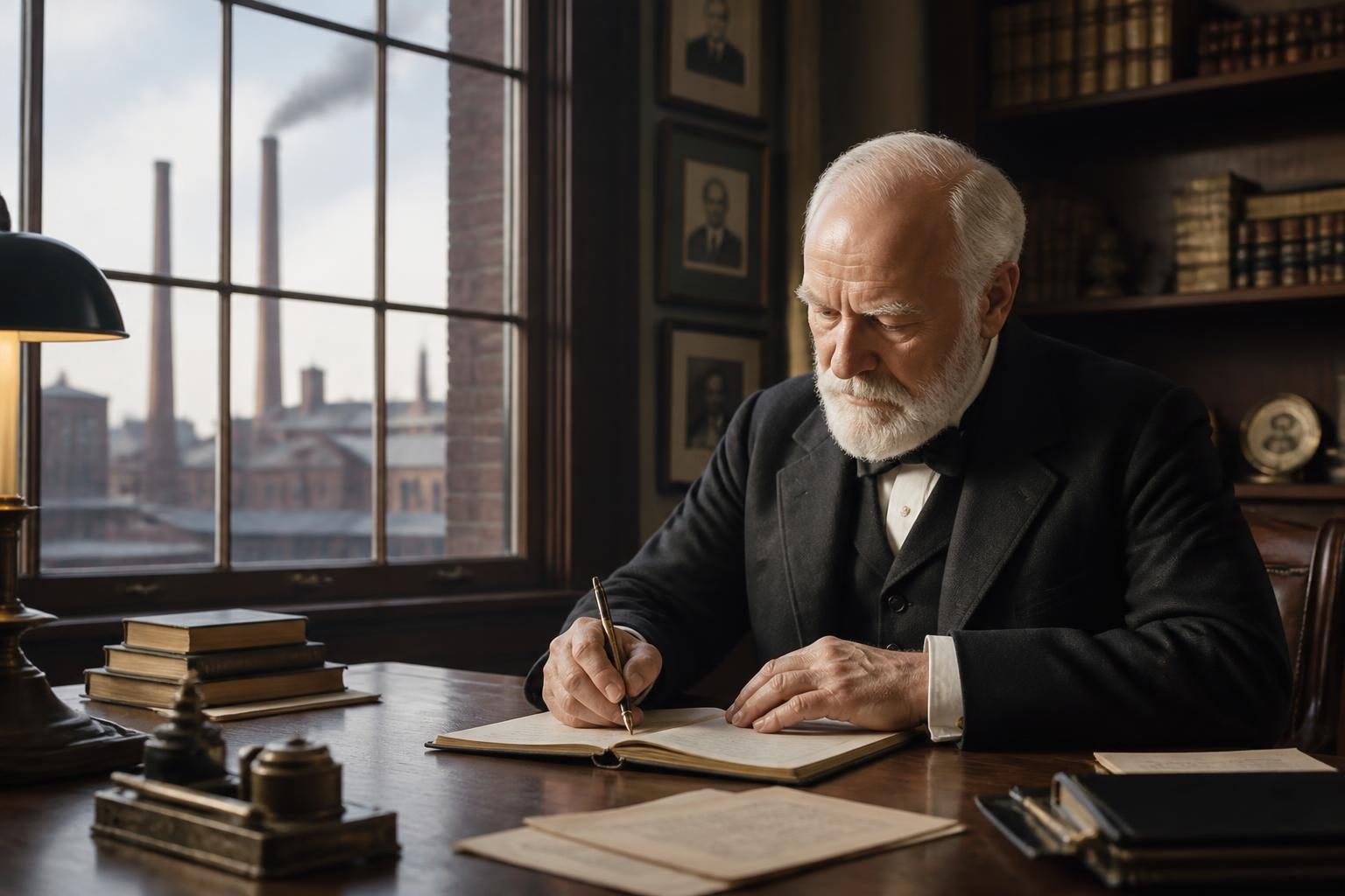 Jakie nawyki miał Andrew Carnegie?