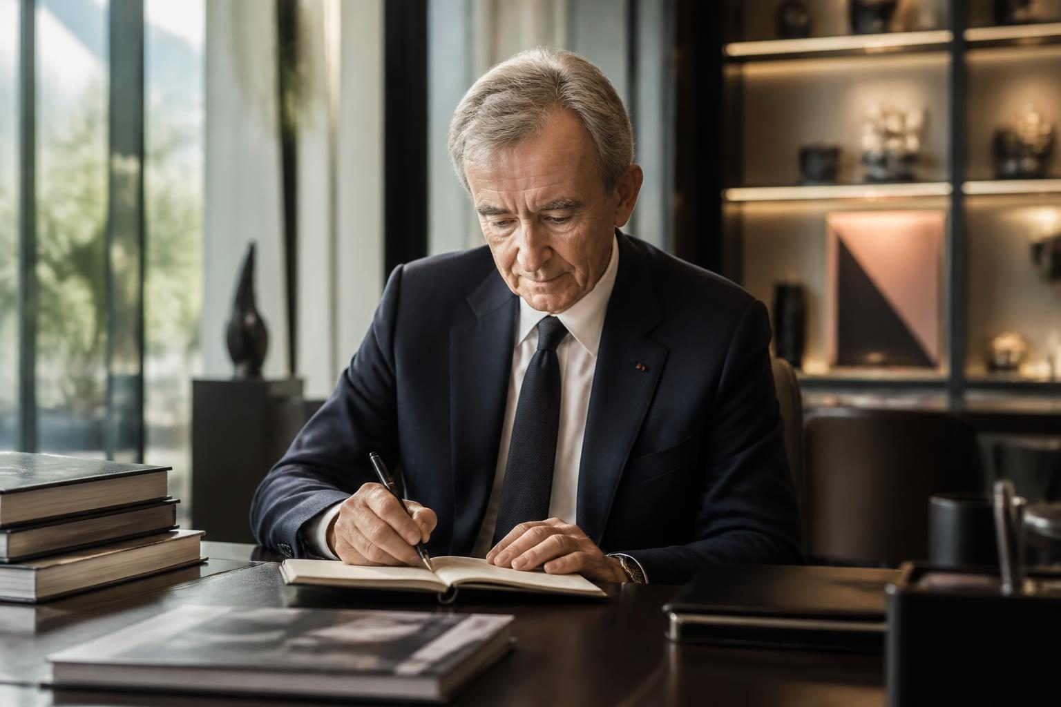 Jakie nawyki miał lub ma Bernard Arnault?