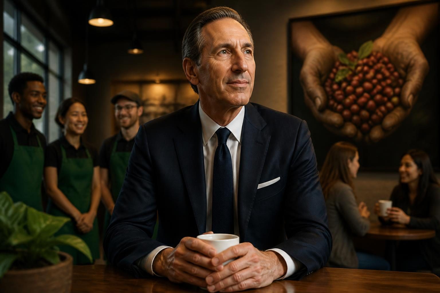 Jakie wartości wyznaje Howard Schultz?