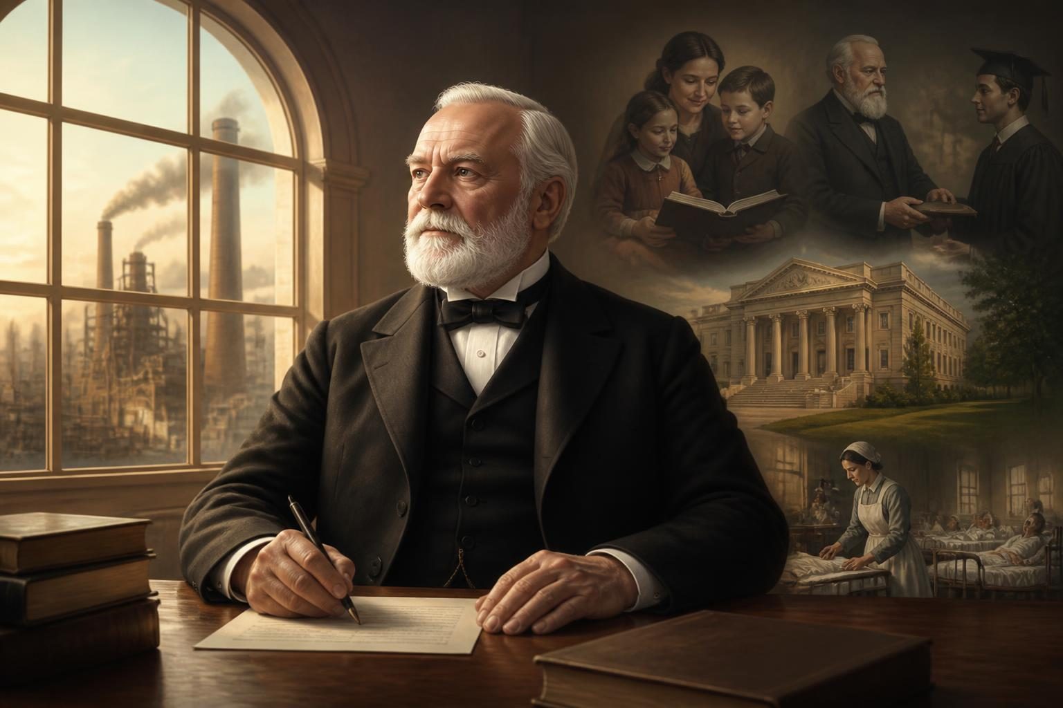 Jakie wartości wyznawał Andrew Carnegie?