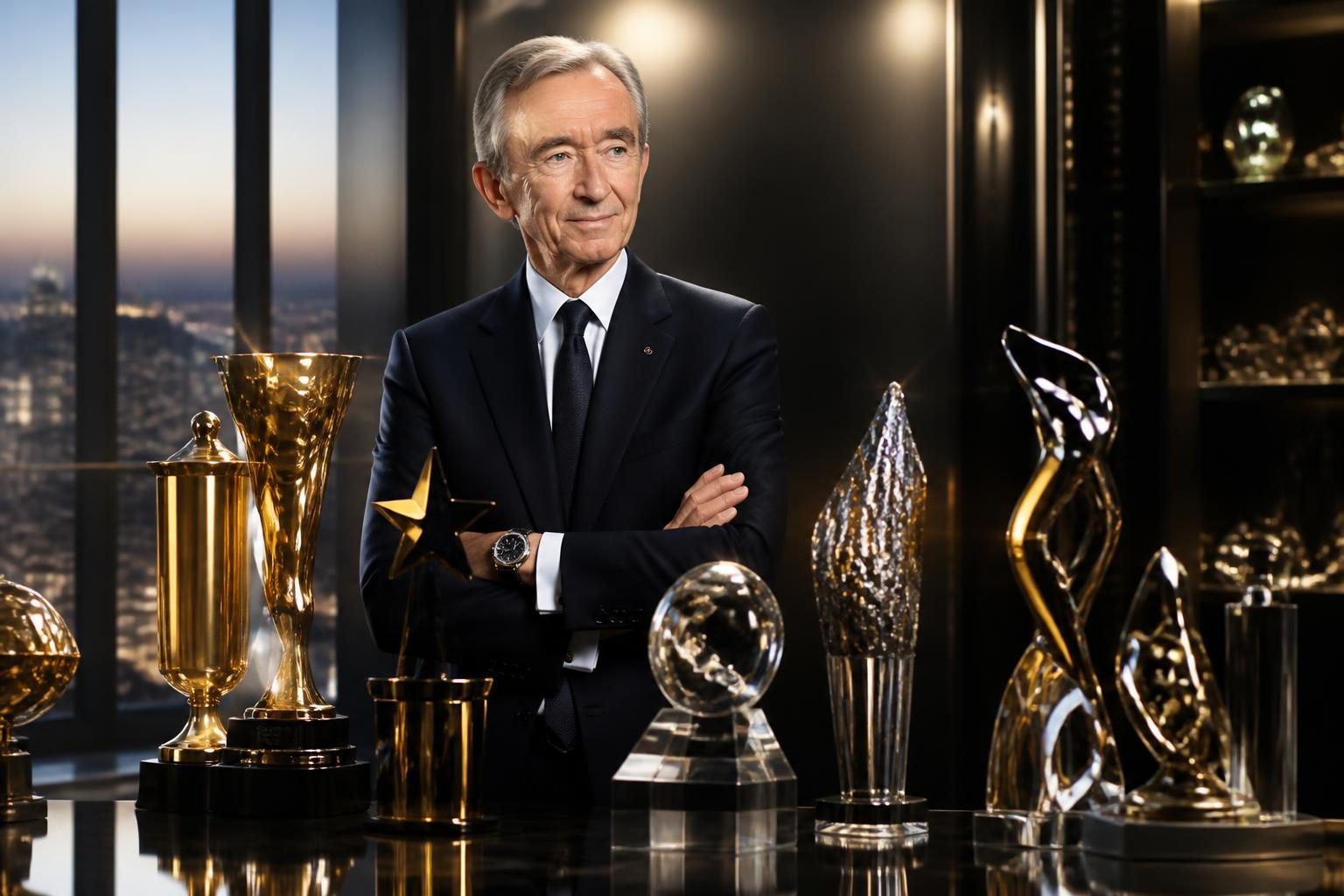 Nagrody, wyróżnienia i rekordy Bernarda Arnault