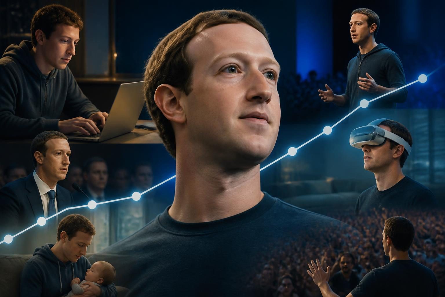 Największe przełomowe momenty w życiu Marka Zuckerberga