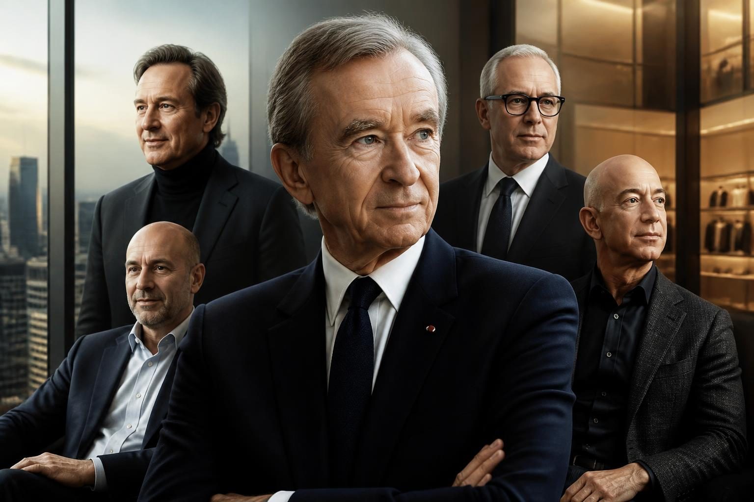 Powiązane osoby i podobne biografie do Bernarda Arnault