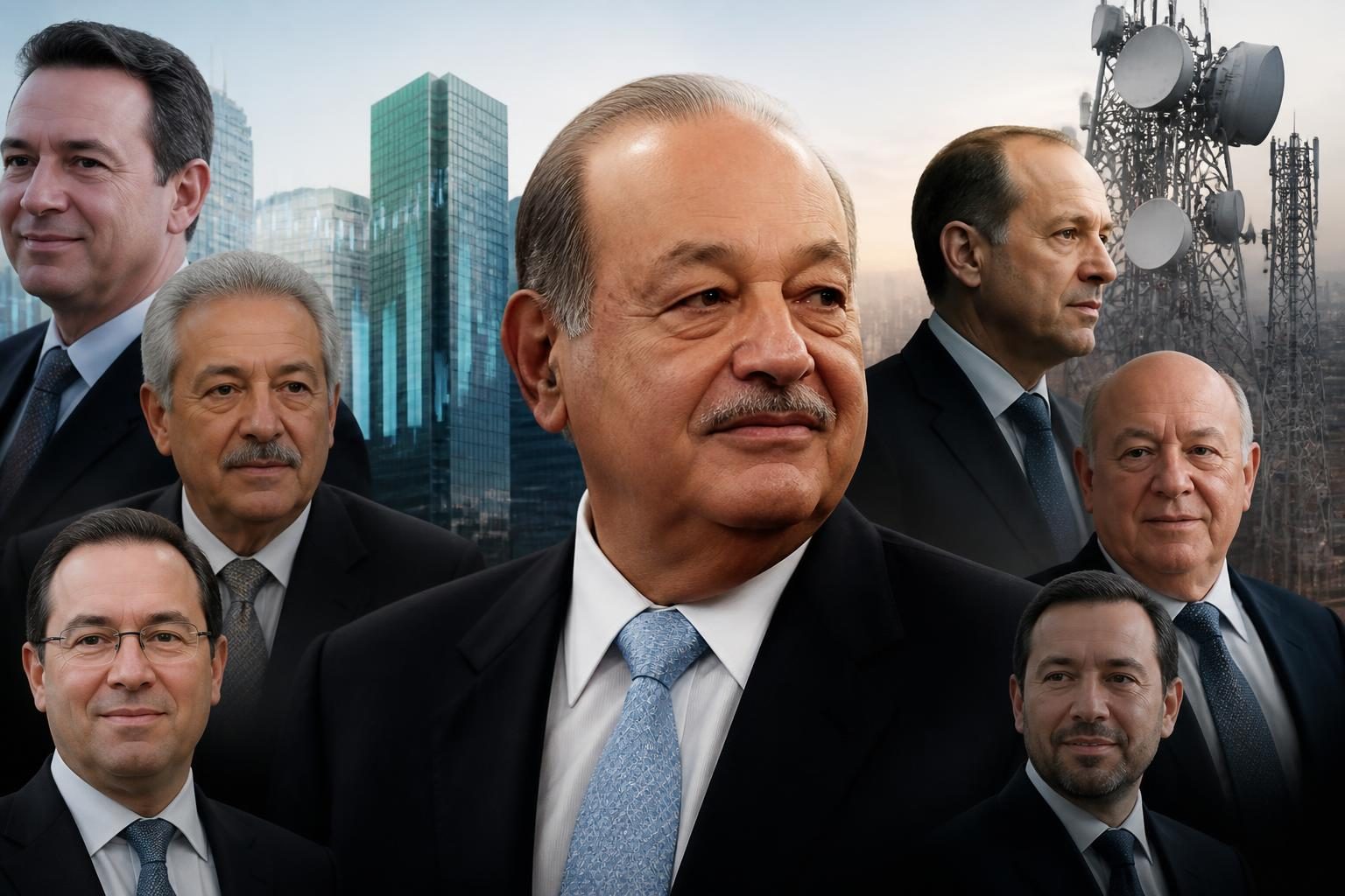 Powiązane osoby i podobne biografie do Carlosa Slim Helú