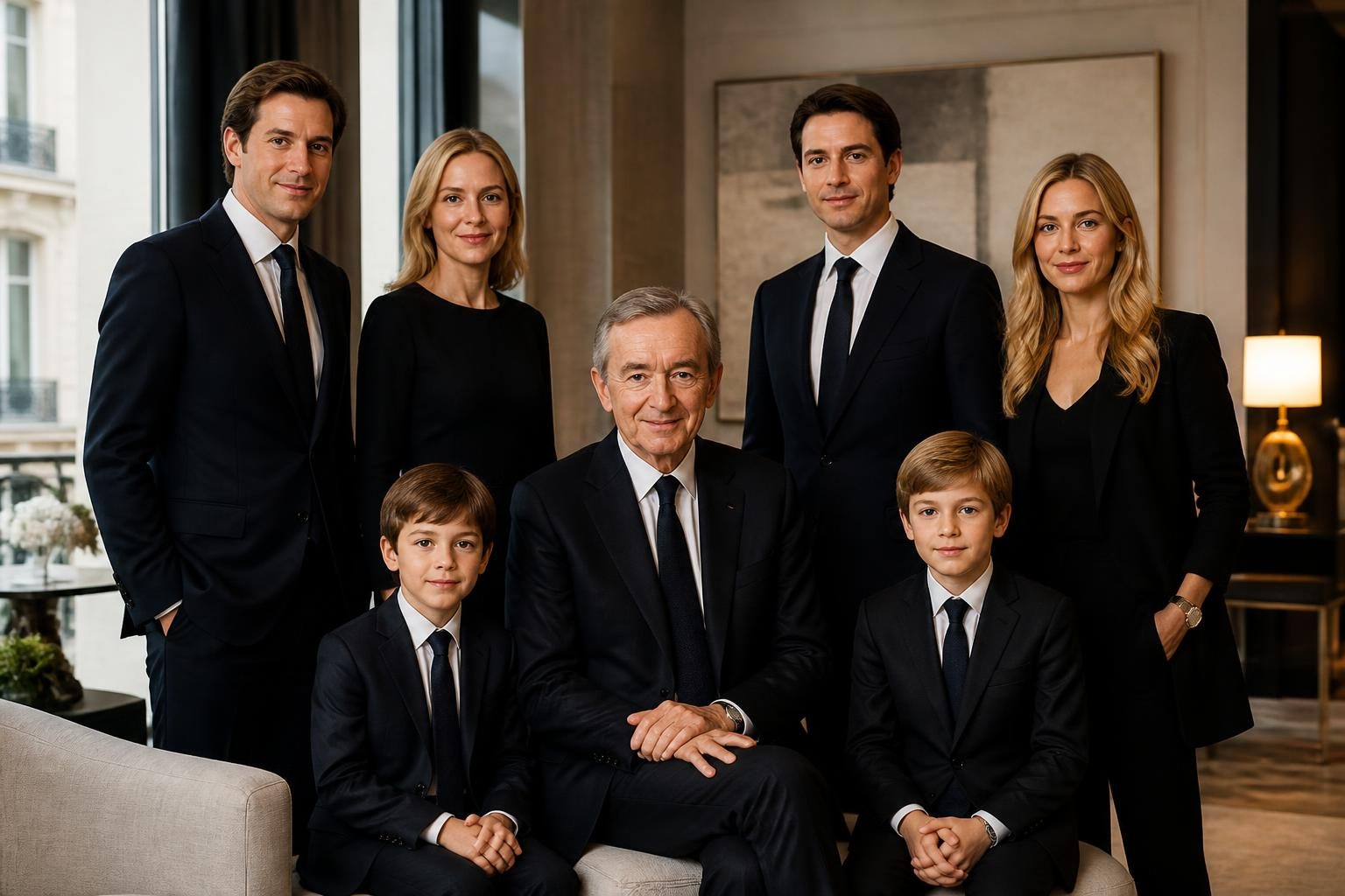 Rodzina, partner i dzieci Bernarda Arnault