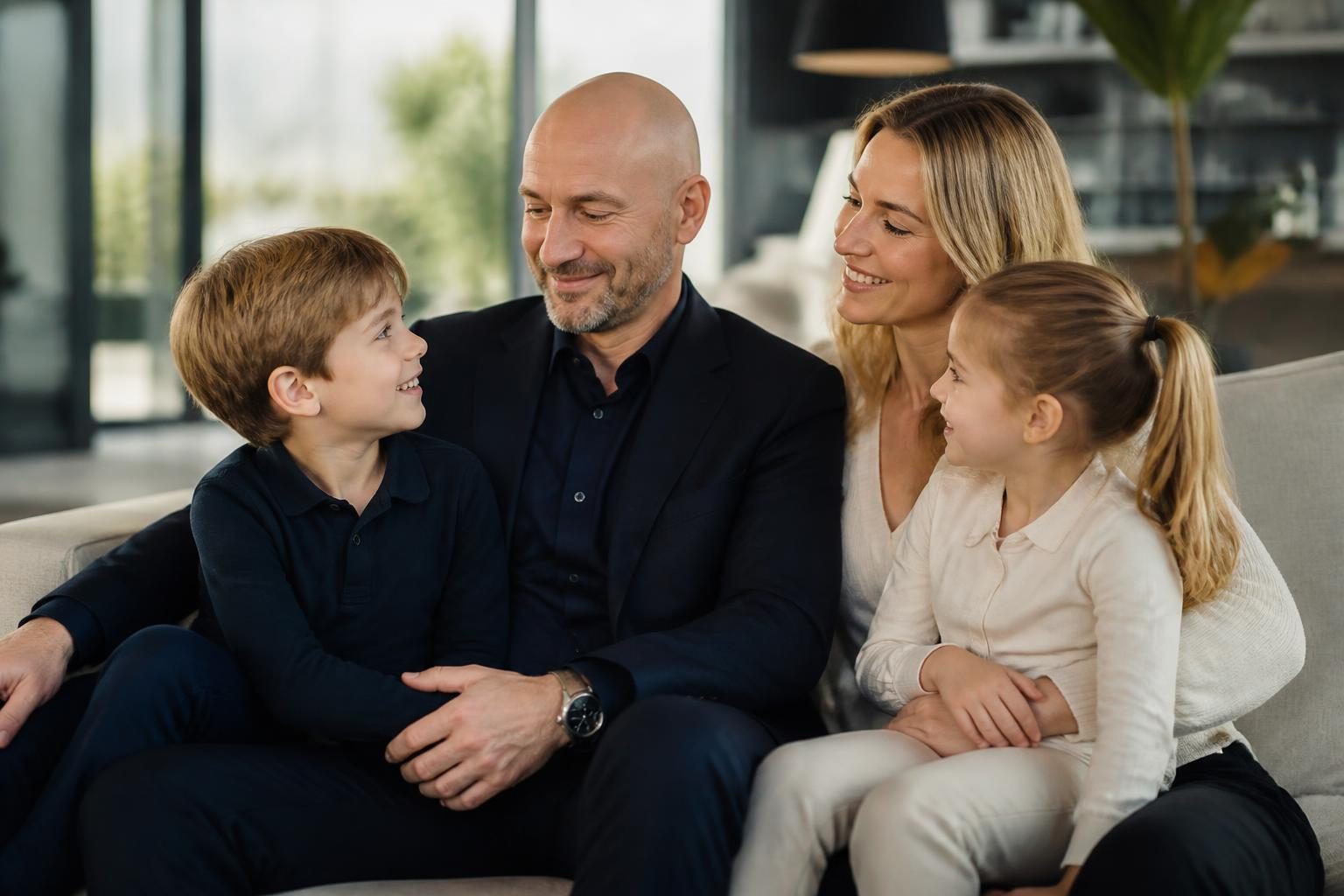 Rodzina, partner i dzieci Rafała Brzoski