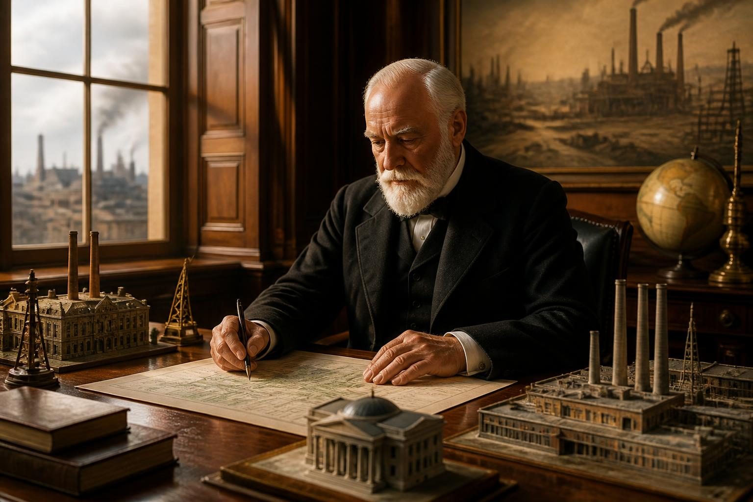 W jaki sposób inwestował swoje pieniądze Andrew Carnegie?