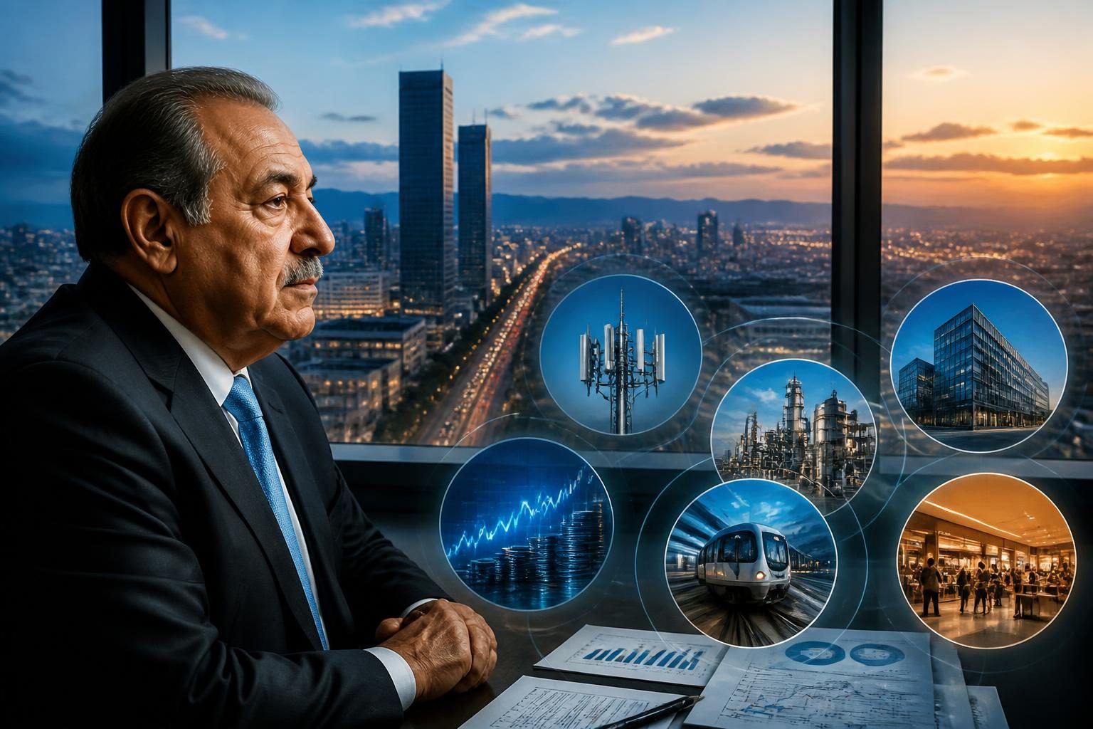 W jaki sposób inwestuje swoje pieniądze Carlos Slim Helú?