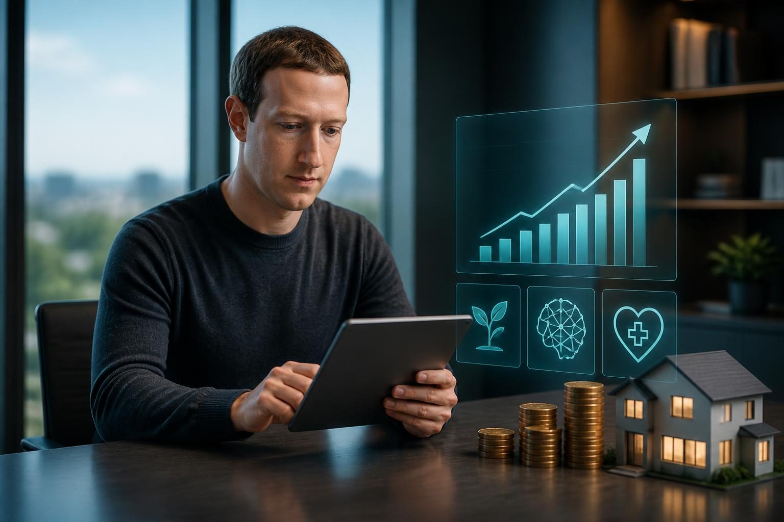 W jaki sposób inwestuje swoje pieniądze Mark Zuckerberg?