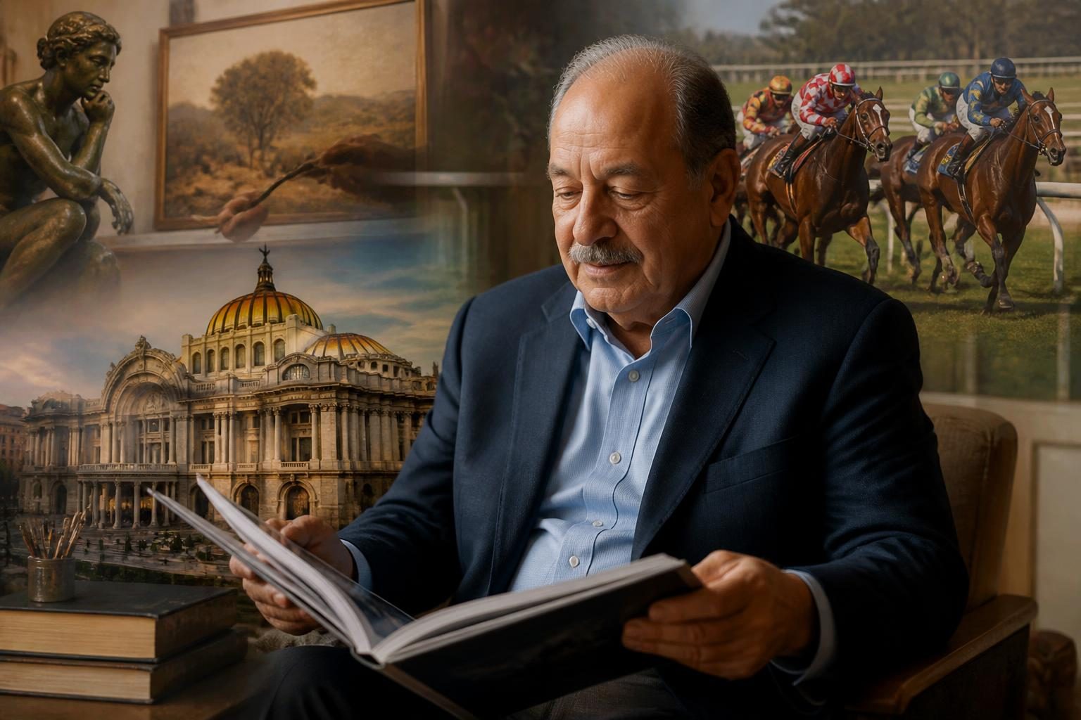 Zainteresowania Carlosa Slim Helú poza pracą