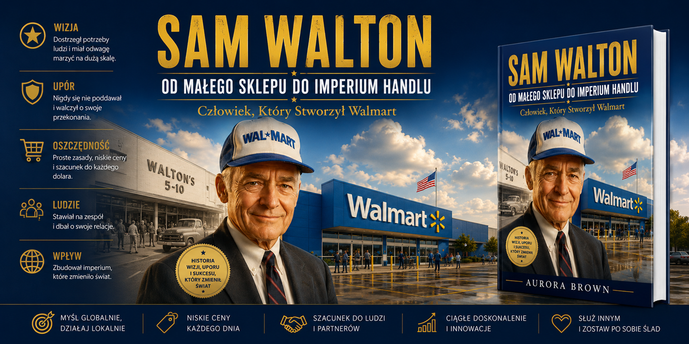 Sam Walton Od Małego Sklepu do Imperium Handlu<div id="crumbs" class="breadcrumbs-bmecp crumbs"><a href="https://prawdziwy-sukces.pl/">Prawdziwy Sukces</a> <span class="breadcrumb-sep">></span> <a href="https://prawdziwy-sukces.pl/category/ludzie-sukcesu/">Ludzie sukcesu</a> <span class="breadcrumb-sep">></span> <a href="https://prawdziwy-sukces.pl/category/ludzie-sukcesu/kultura-i-rozrywka/">Kultura i rozrywka</a> <span class="breadcrumb-sep">></span> <span class="current">J K Rowling – Od Bezrobotnej Matki do Królowej Literatury</span></div>
