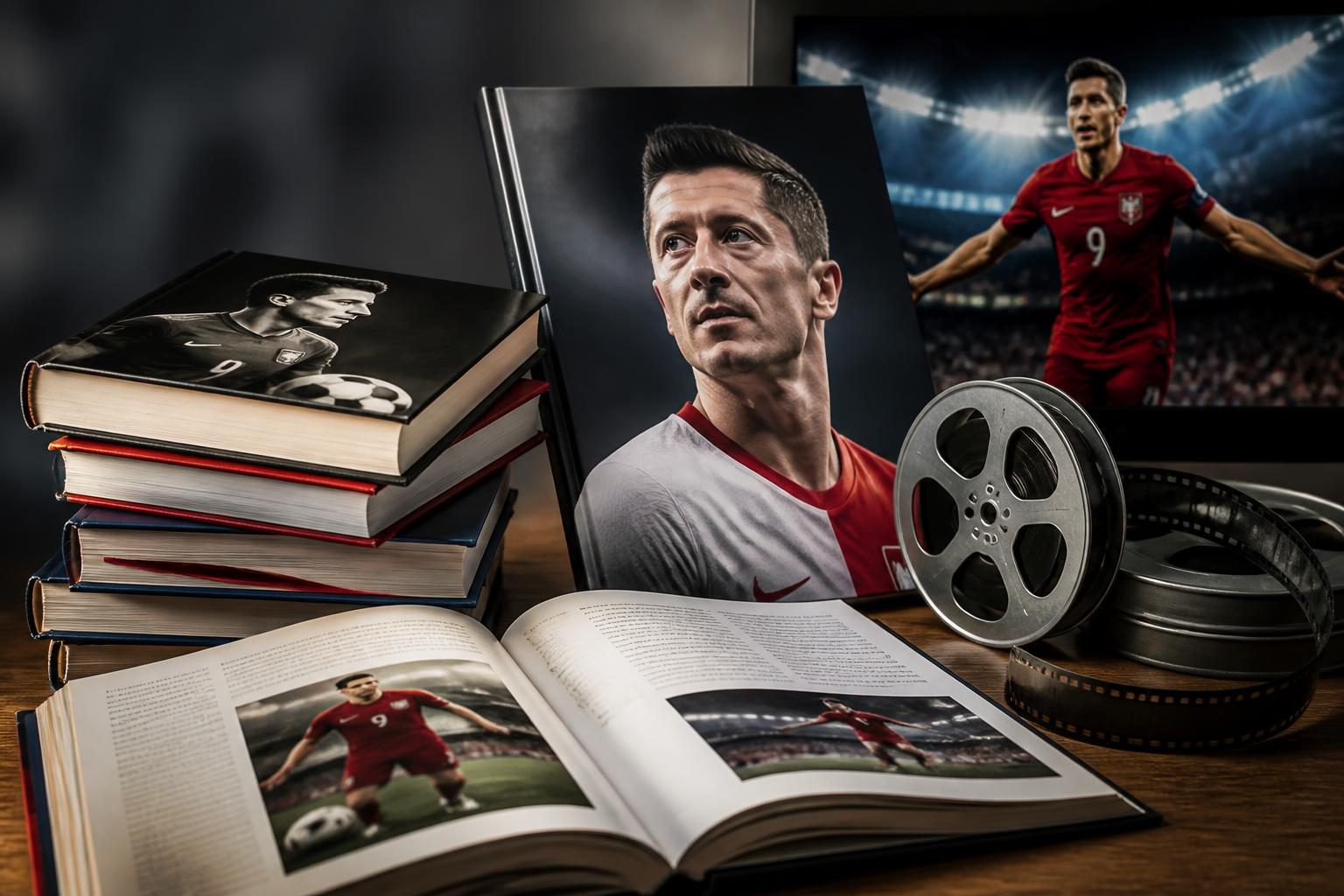 Filmy i książki powiązane z Robertem Lewandowskim