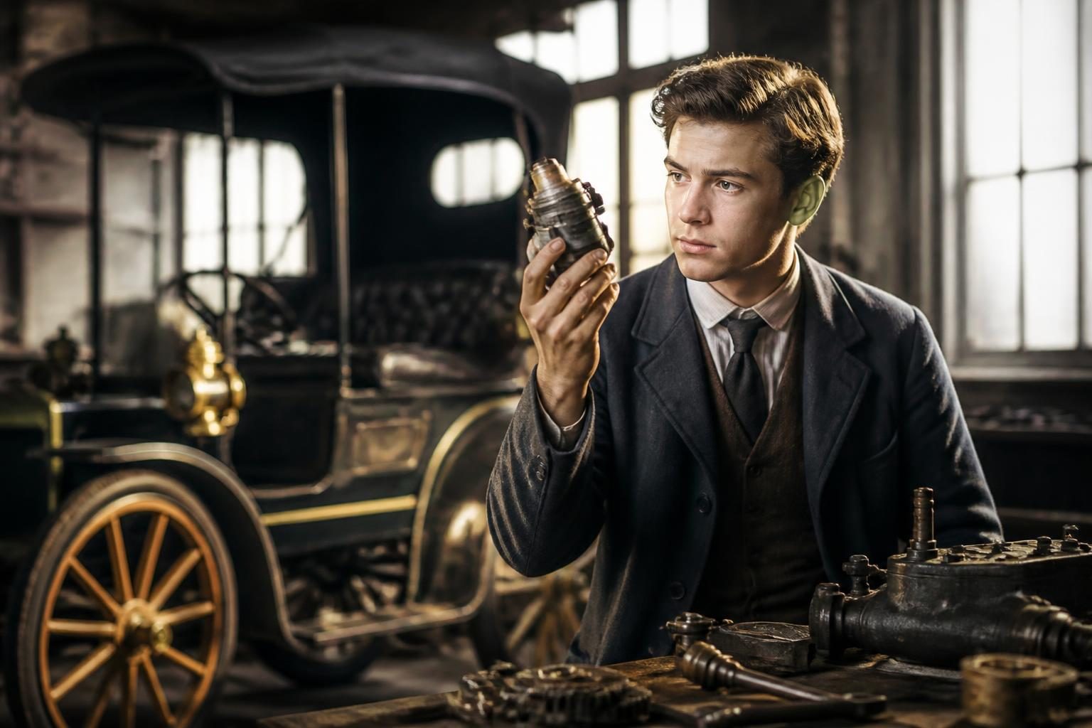 Ile lat miał Henry Ford gdy odniósł pierwszy sukces?