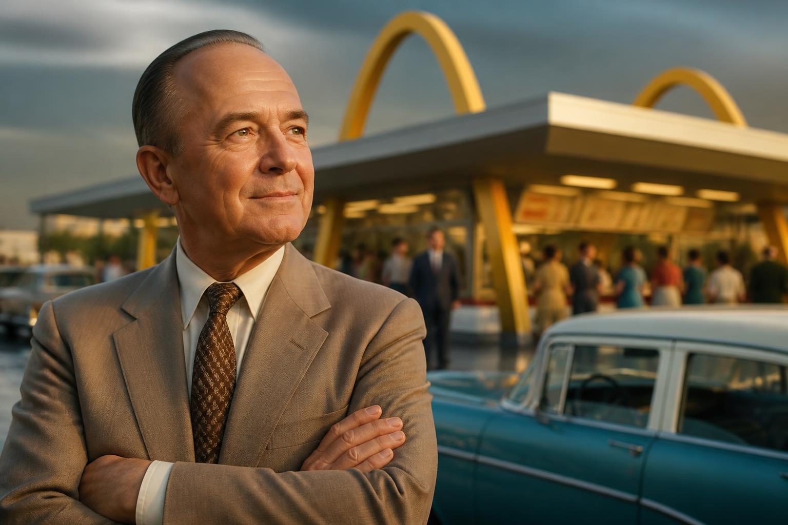 Ile lat miał Ray Kroc gdy odniósł pierwszy sukces?