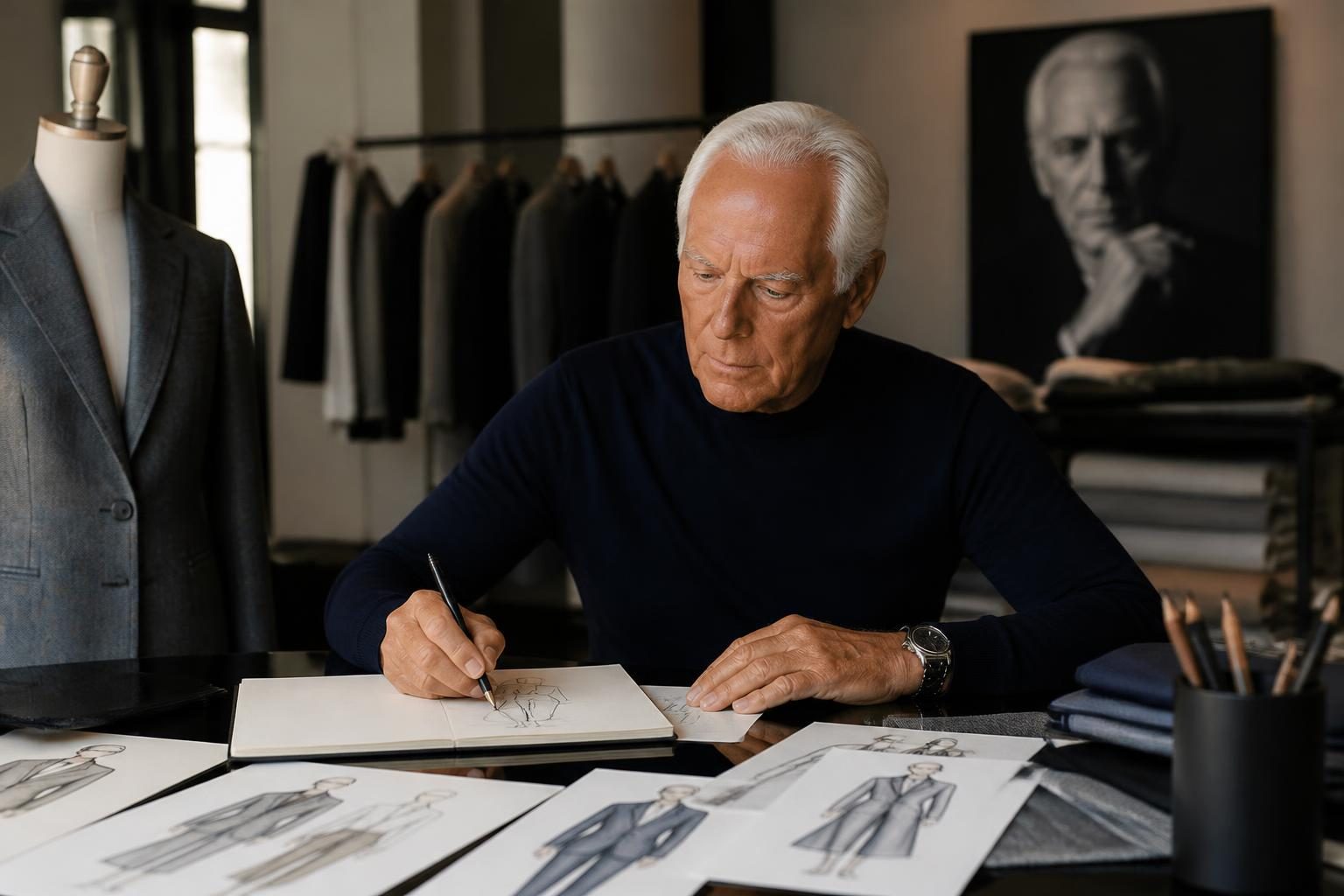 Jakie nawyki ma Giorgio Armani?