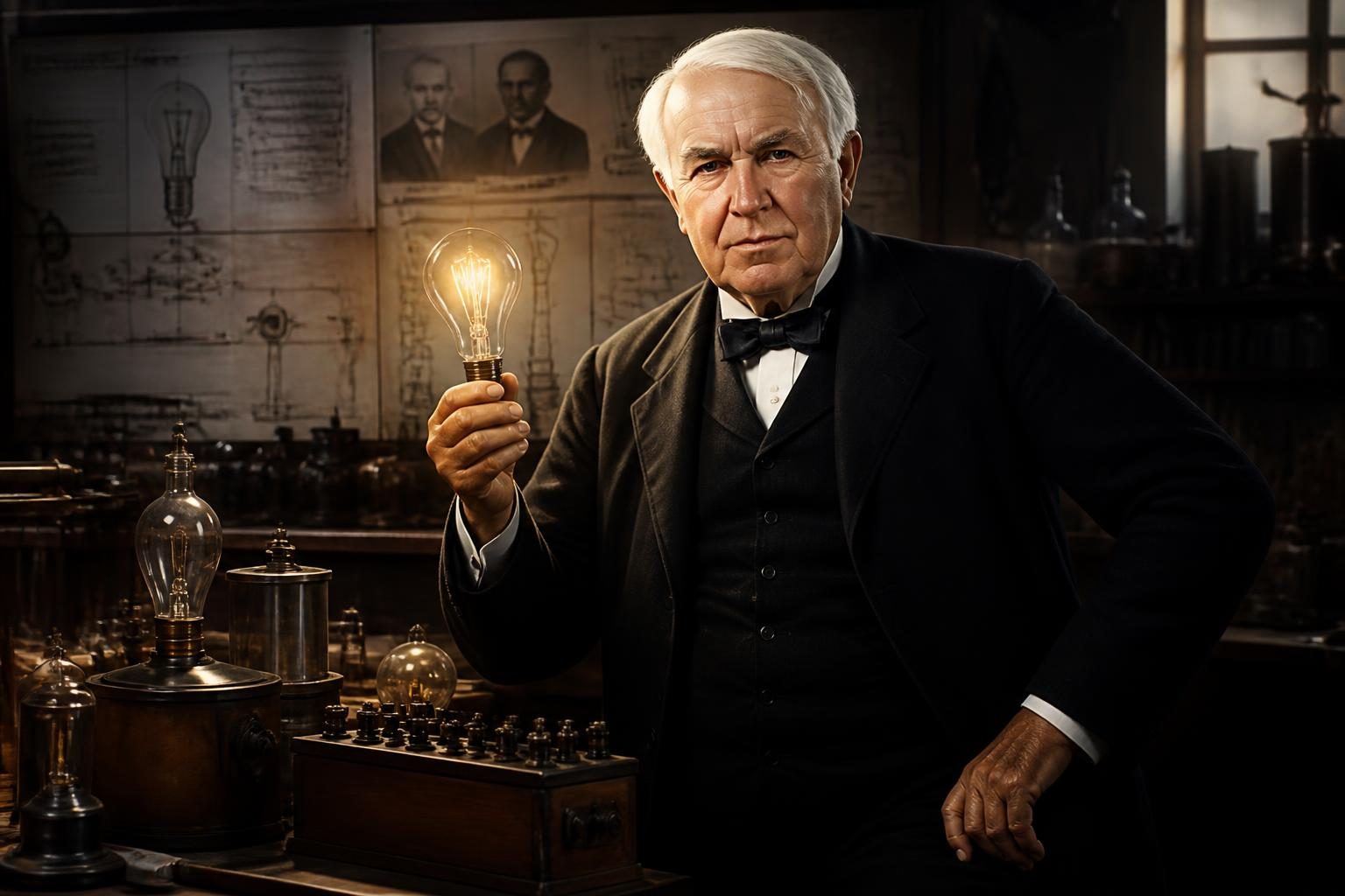 Kim był Thomas Edison? Najważniejsze informacje, dokonania i znaczenie dla historii