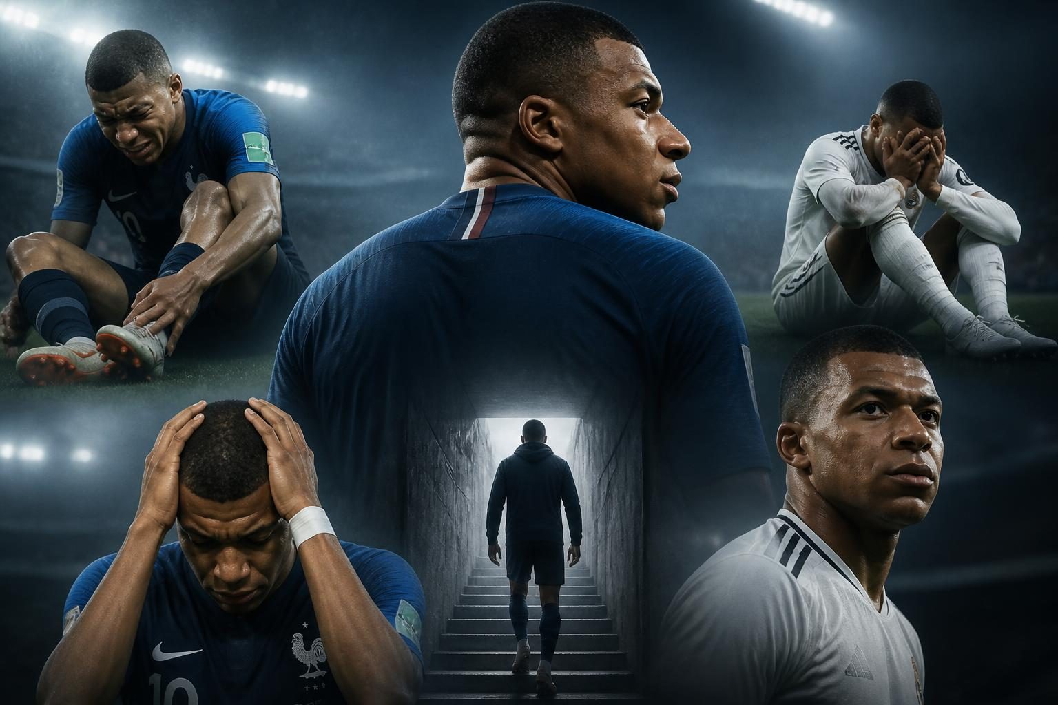 Kontuzje, porażki, kryzysy, powroty i największe wyzwania Kyliana Mbappé